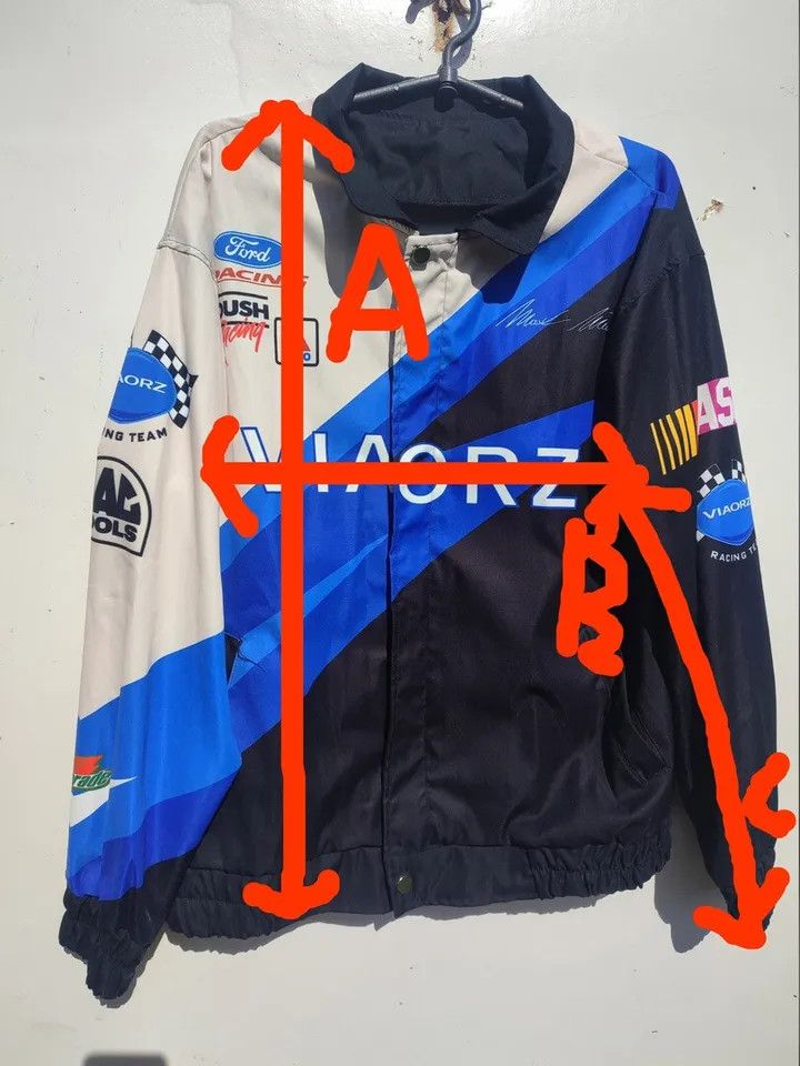 Ford Ford racing Viaorz NASCAR vintage jacket Size US L / EU 52-54 / 3 - 8 Thumbnail