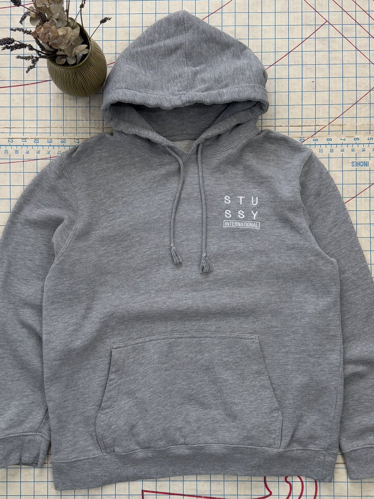 Stussy Stussy International Embroidered Spell Out Pull Over Hoodie Size US M / EU 48-50 / 2 - 6 Thumbnail