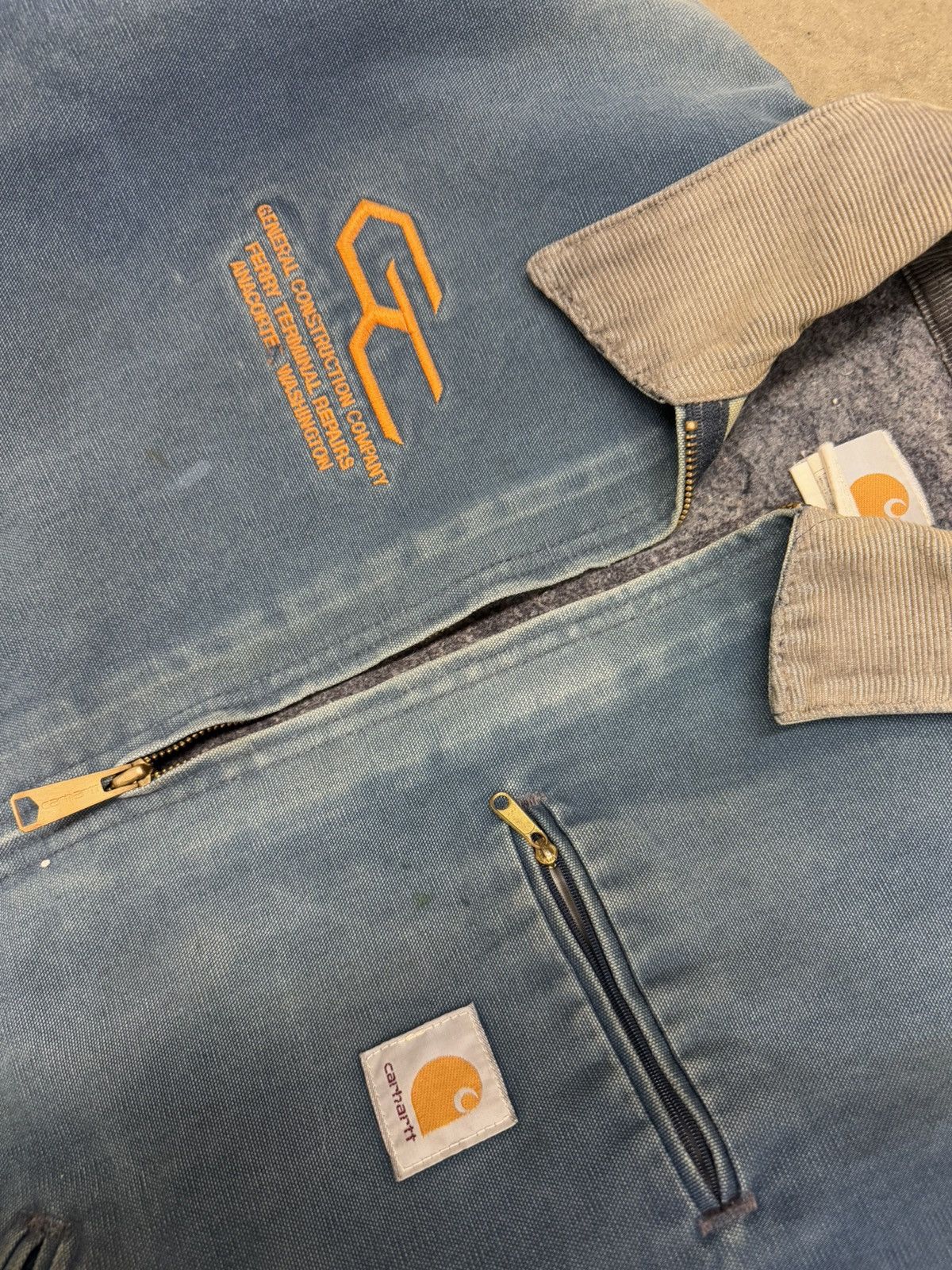 Carhartt Carhartt J01NVY Jacket Size US L / EU 52-54 / 3 - 4 Thumbnail