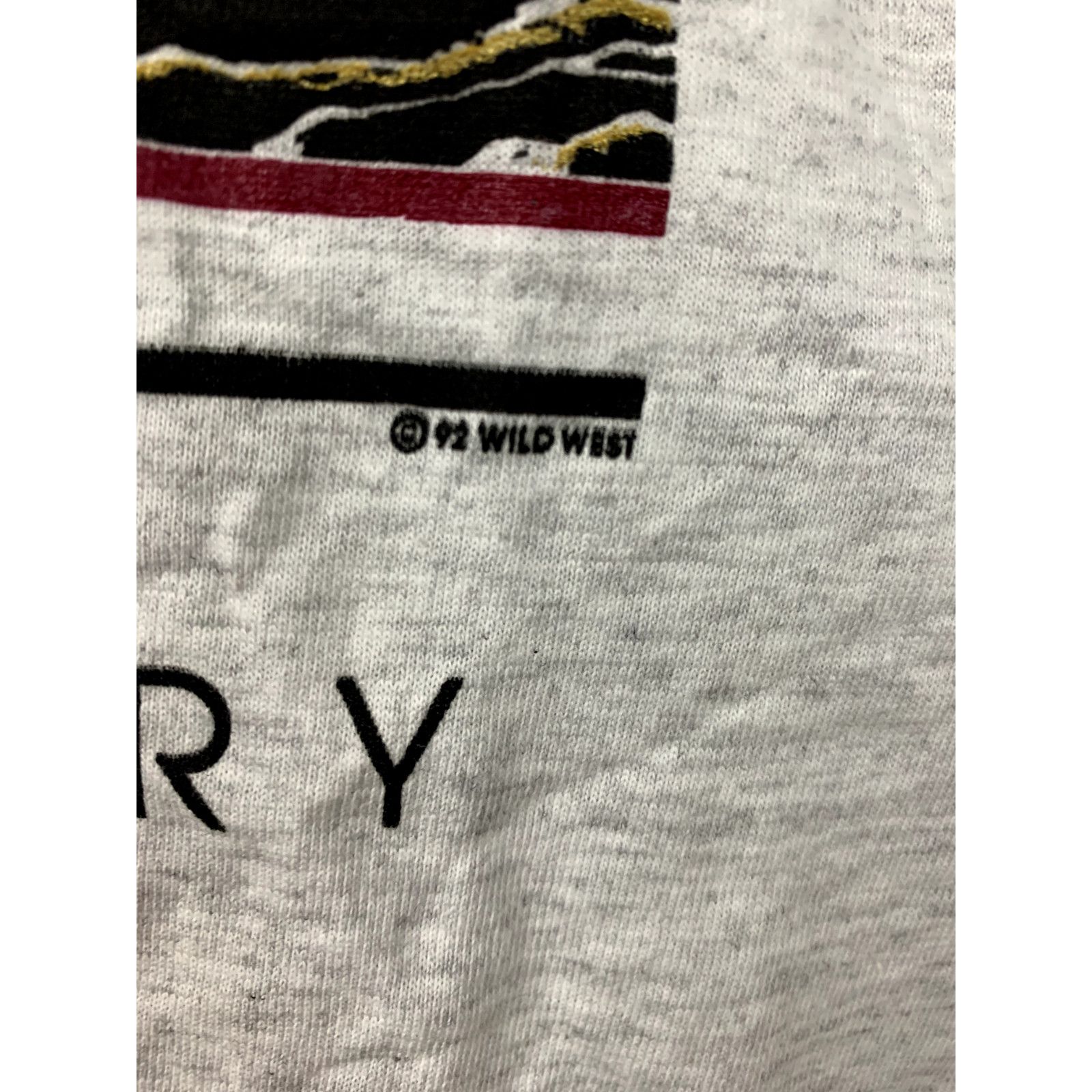 Signal Sport 90s Vintage Gray Montana Big Sky Country Deer Graphic Tee Size US L / EU 52-54 / 3 - 3 Thumbnail