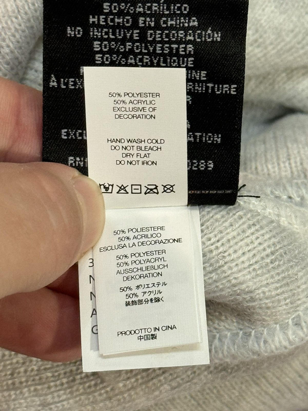 Supreme Fw24 Supreme S Logo Beanie(Grey/OS) Size ONE SIZE - 12 Thumbnail