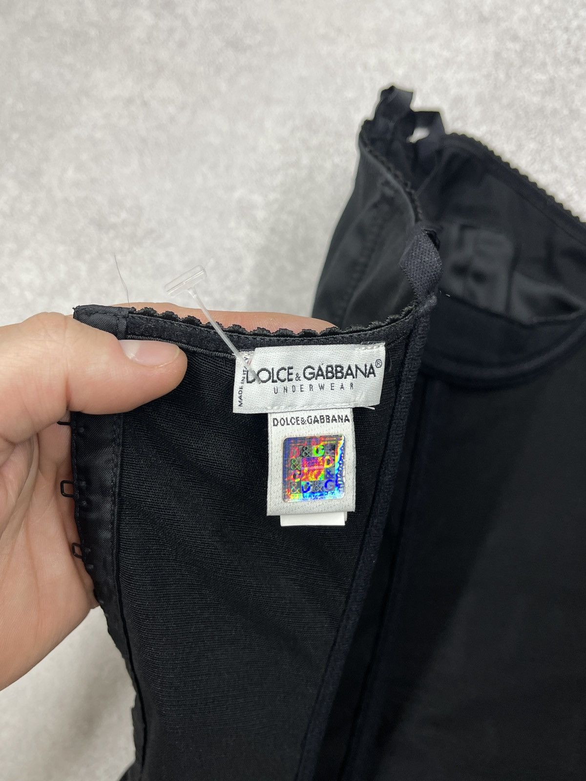 Dolce & Gabbana Dolce & Gabbana Underwear Black Bustier Corset Top Authentic Size M / US 6-8 / IT 42-44 - 9 Thumbnail