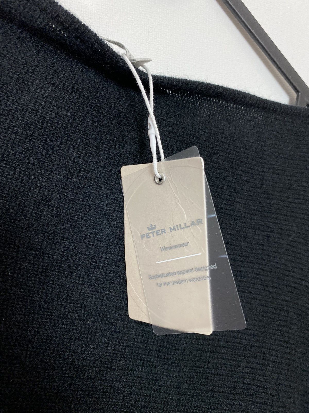 Peter Millar Peter Millar Women's Navy Cashmere Poncho Size ONE SIZE - 4 Thumbnail