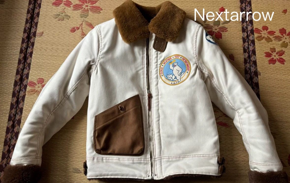 Freewheelers FREEWEELERS S-3 Big White Bear jacket Size US S / EU 44-46 / 1 - 1 Thumbnail
