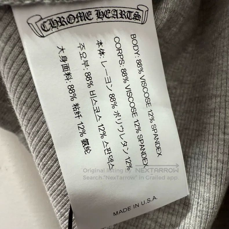 Chrome Hearts CHROME HEARTS Size M gray vest Size US M / EU 48-50 / 2 - 3 Thumbnail