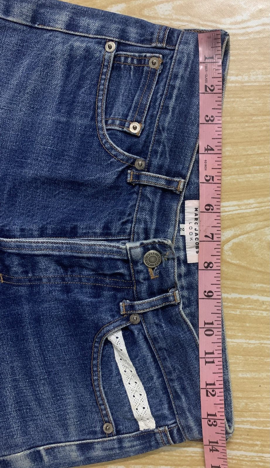 Vintage Marc Jacobs Look Selvedge Denim Pants Size US 27 - 25 Thumbnail