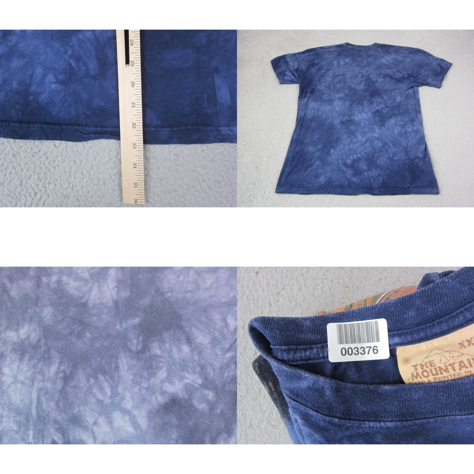 The Mountain Vintage The Mountain Shirt 2XL XXL Blue Wizard Dragon Merlin Excalibur Y2K Mens Size US XXL / EU 58 / 5 - 9 Thumbnail