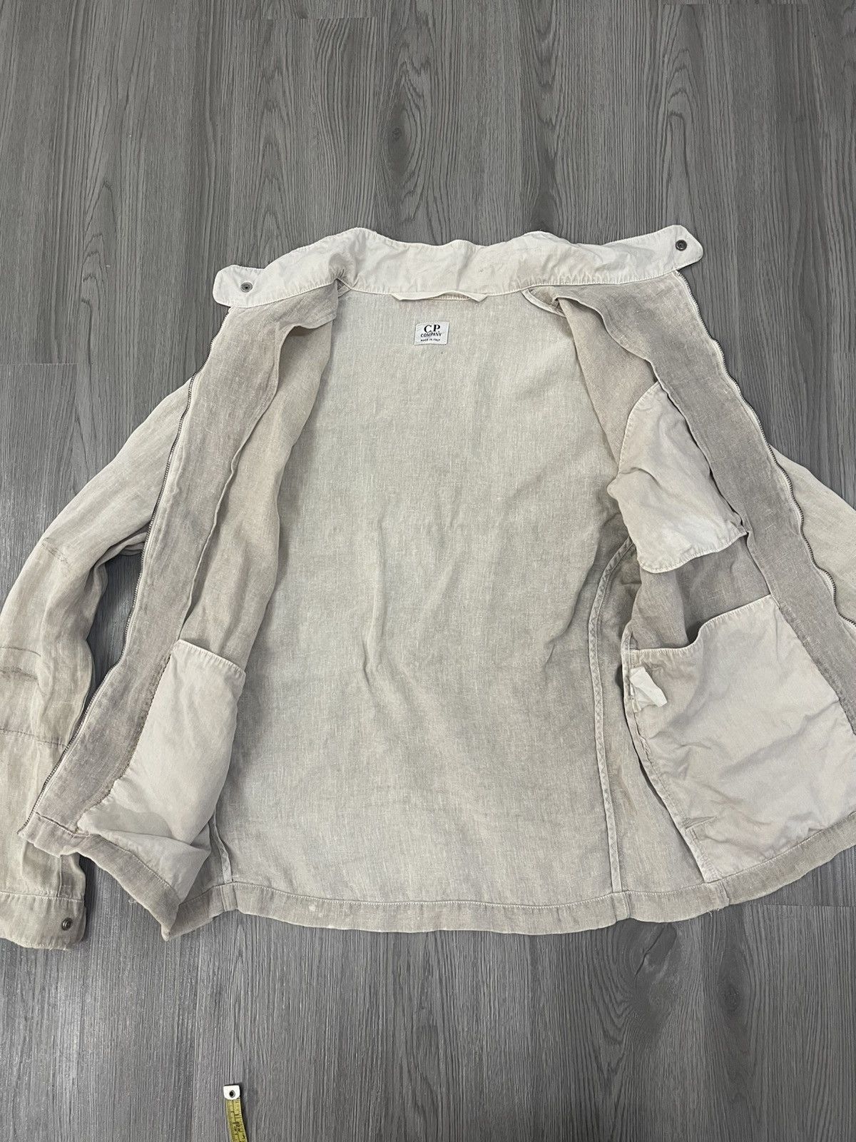 Massimo Osti 00s archive C.P Company Linen Jacket Size US L / EU 52-54 / 3 - 3 Thumbnail