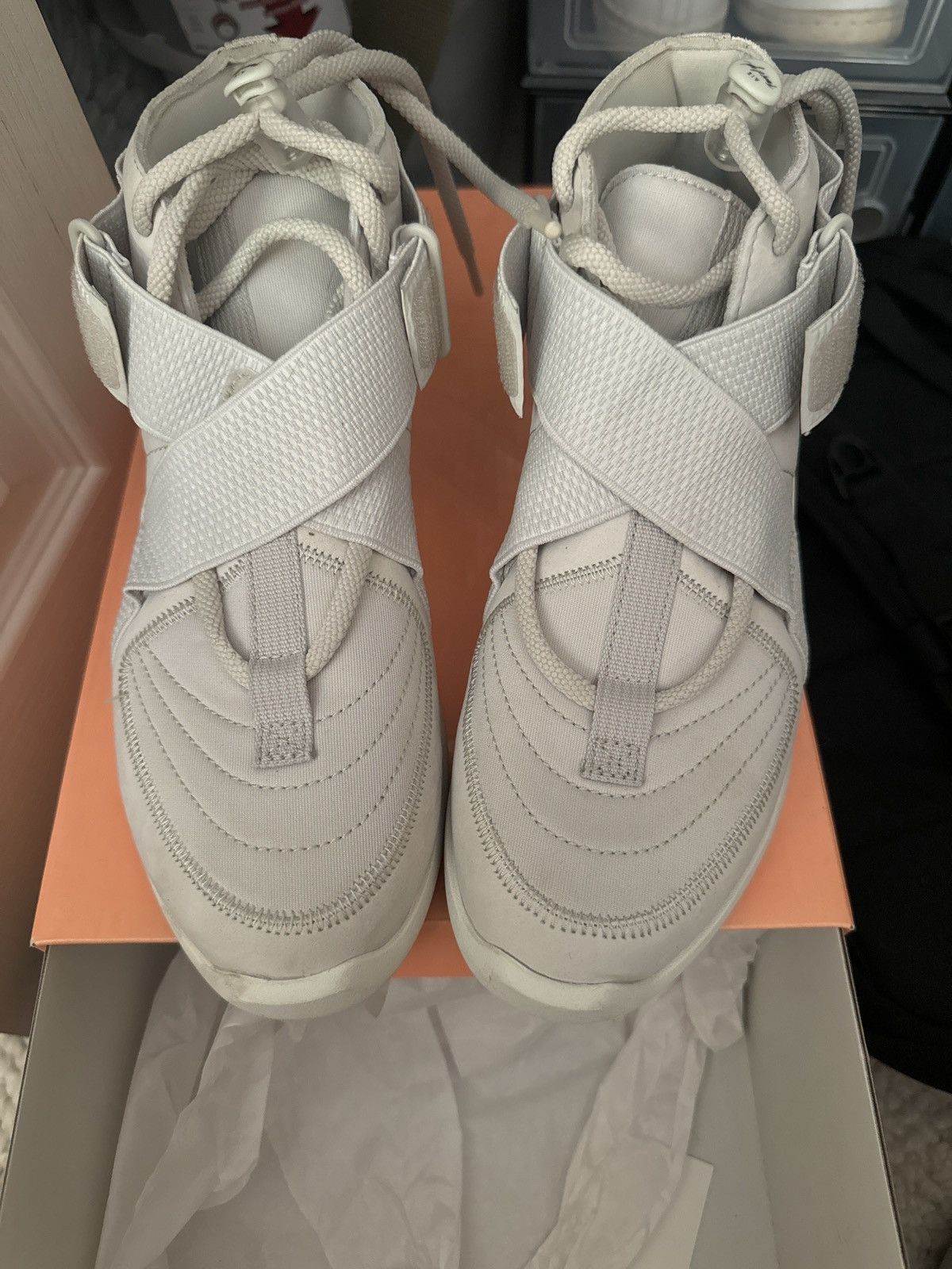 Fear of God Nike air fear of God one light bone black sail air raid Size US 6.5 / EU 39-40 - 3 Thumbnail