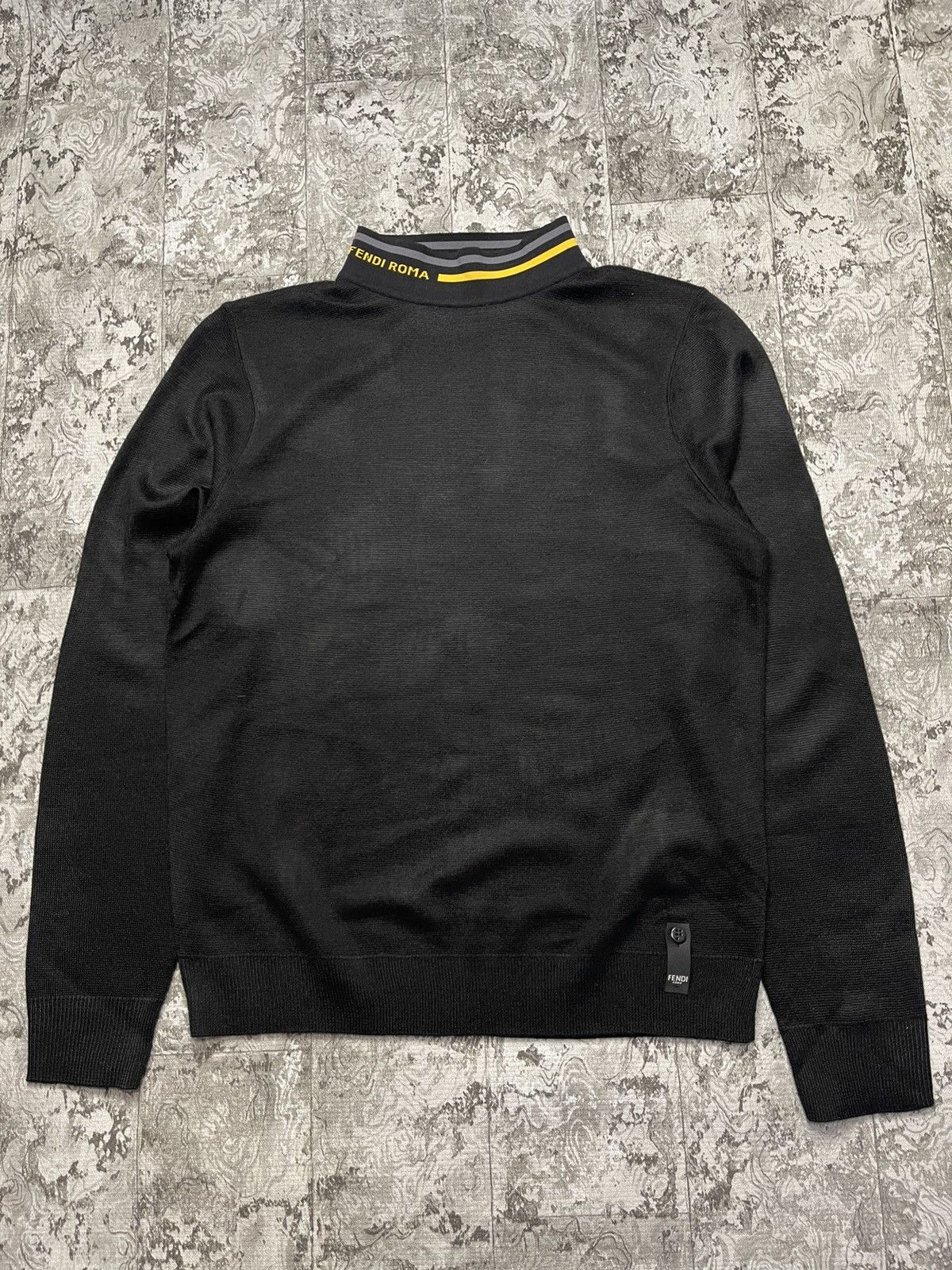 Fendi Fendi Wool Knit Sweater (Pullover) Made in Italy Size 46 (S) Size US S / EU 44-46 / 1 - 2 Thumbnail