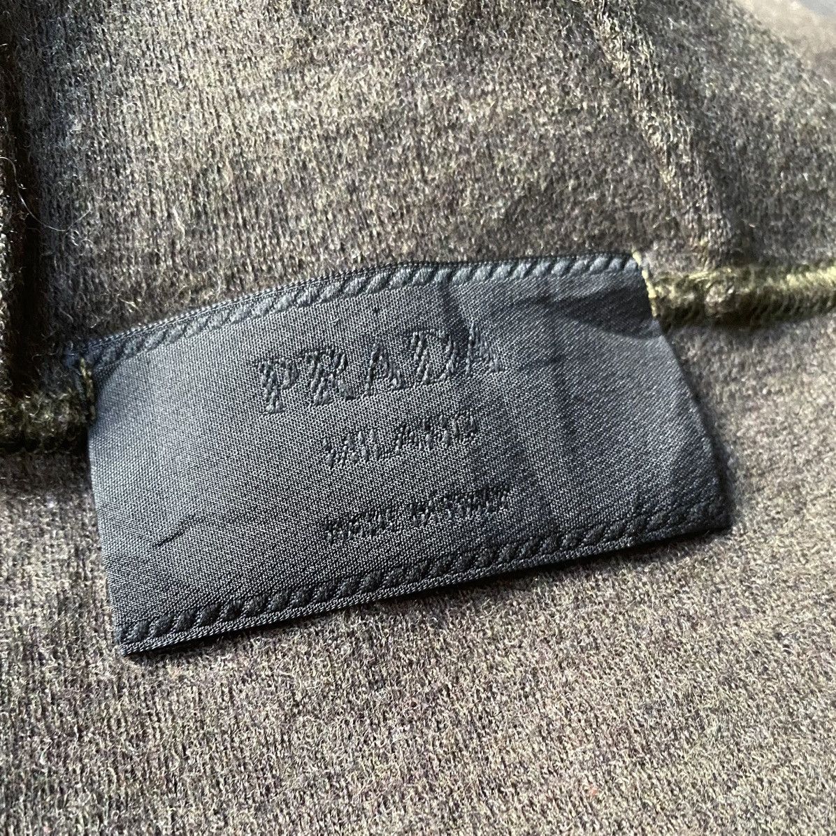 Prada Prada Sport Brown Oversize Hoodie Size L / US 10 / IT 46 - 5 Thumbnail