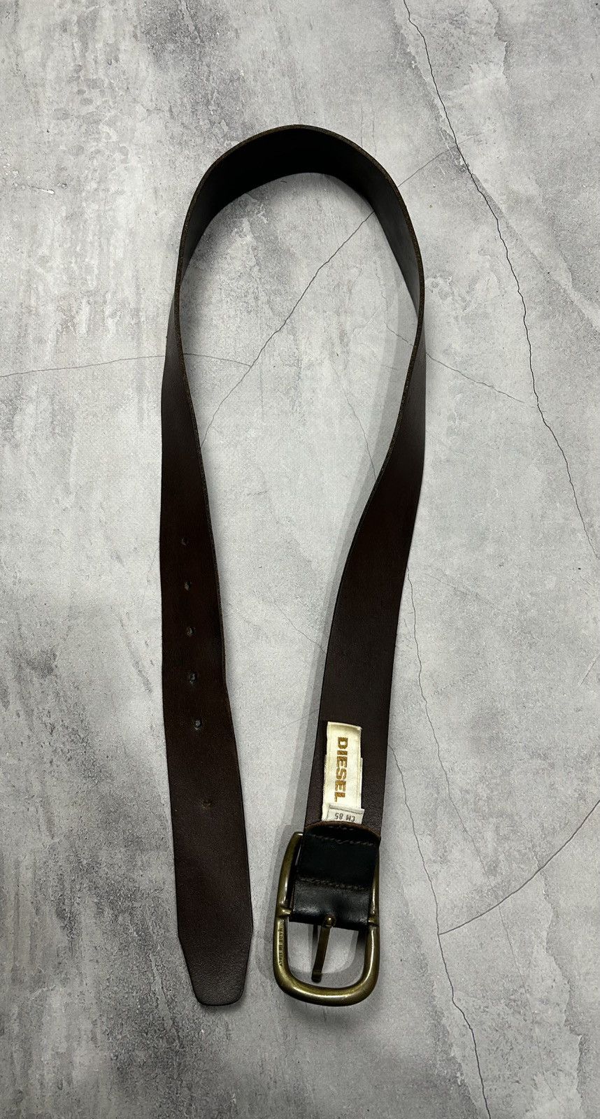 Diesel Vintage Diesel Leather Belts Y2K Opium Style Streetwear Rare Size 30 - 5 Thumbnail