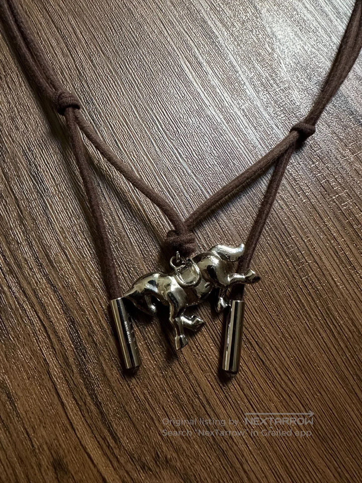 Marni Marni Horse Silver Necklace. Size ONE SIZE - 2 Thumbnail