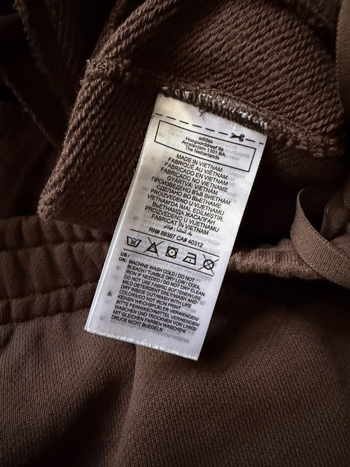 Adidas × Pharrell ADIDAS X HUMANRACE Brown sweatpants Size US 38 / EU 54 - 4 Thumbnail