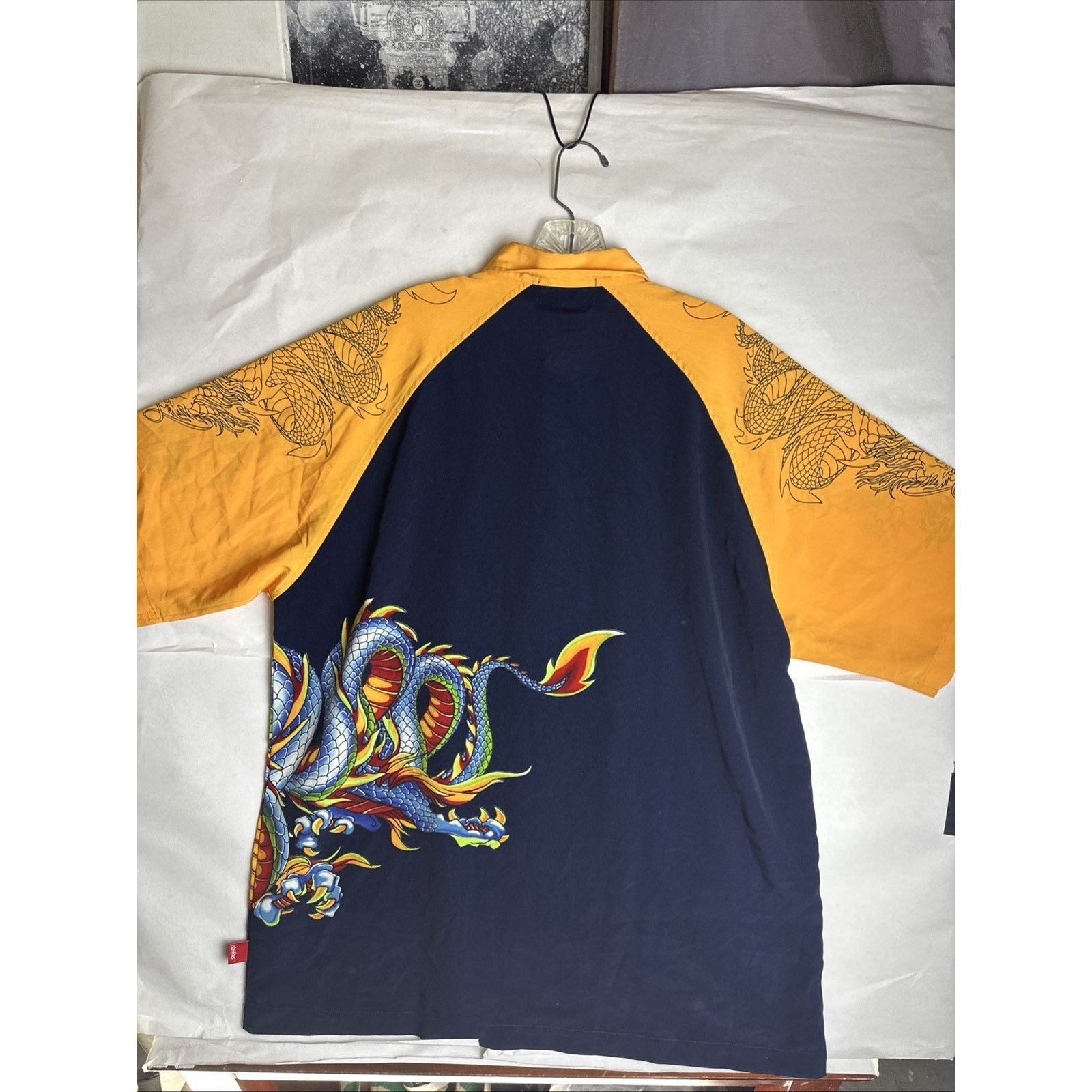 JNCO JNCO Jeans Shirt Short Sleeve Button Up Y2K Mens L Size US L / EU 52-54 / 3 - 9 Thumbnail