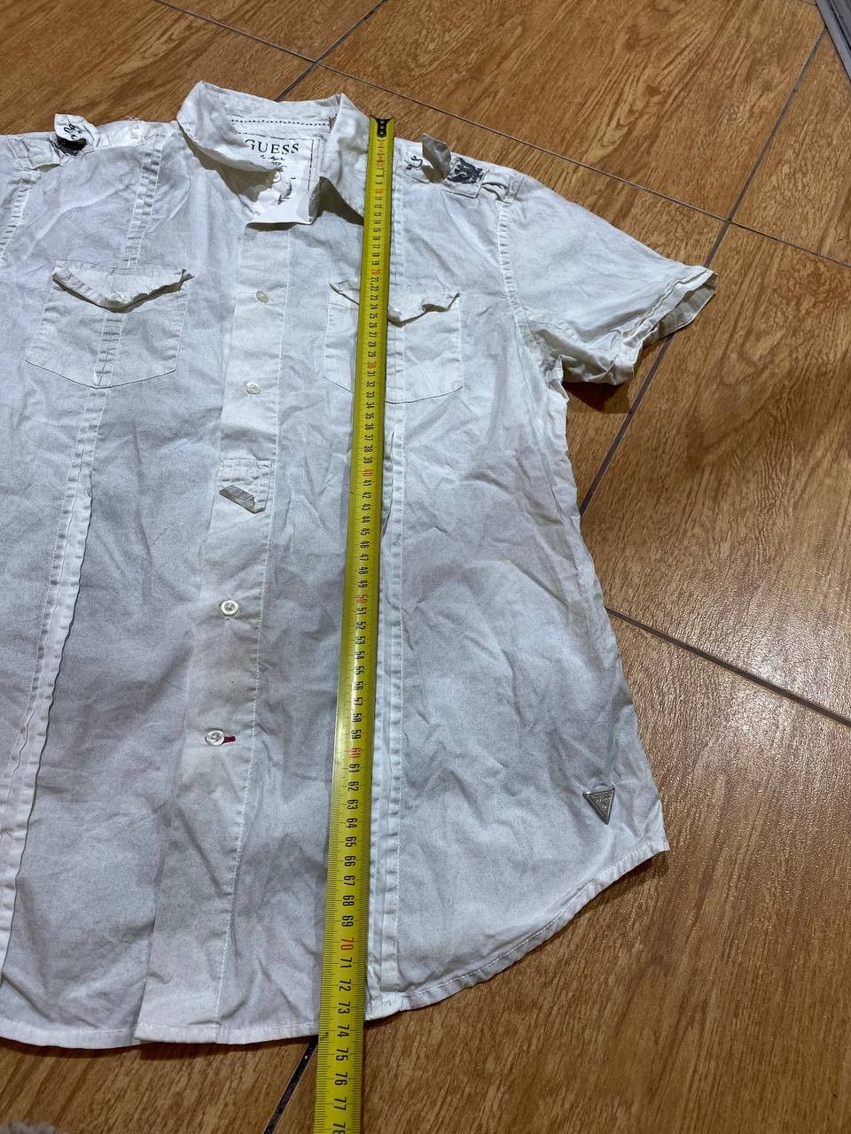 Guess Guess Shirt Adult Western Shirt Embroidered Size XL / US 12-14 / IT 48-50 - 12 Thumbnail