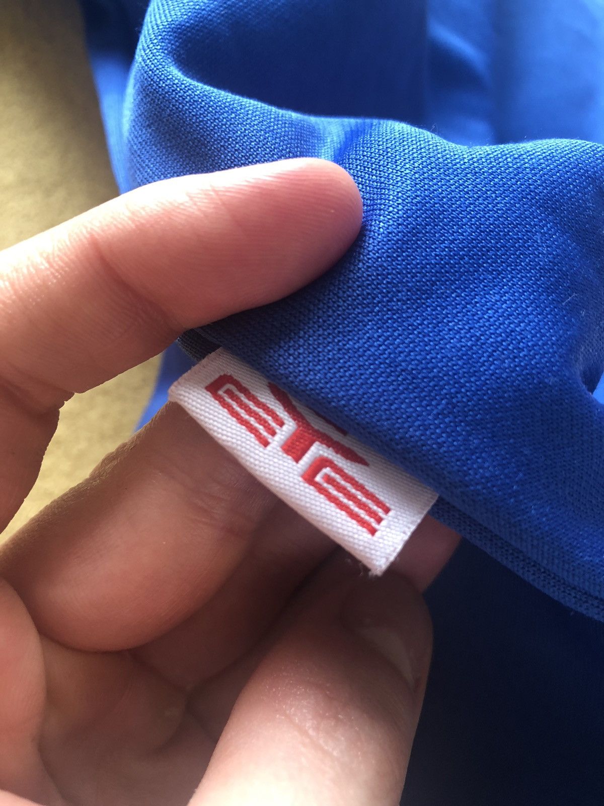 Vintage RARE FC AZZURIS ITALIAN SOCCER VINTAGE FOOTBALL JERSEY Size US M / EU 48-50 / 2 - 6 Thumbnail