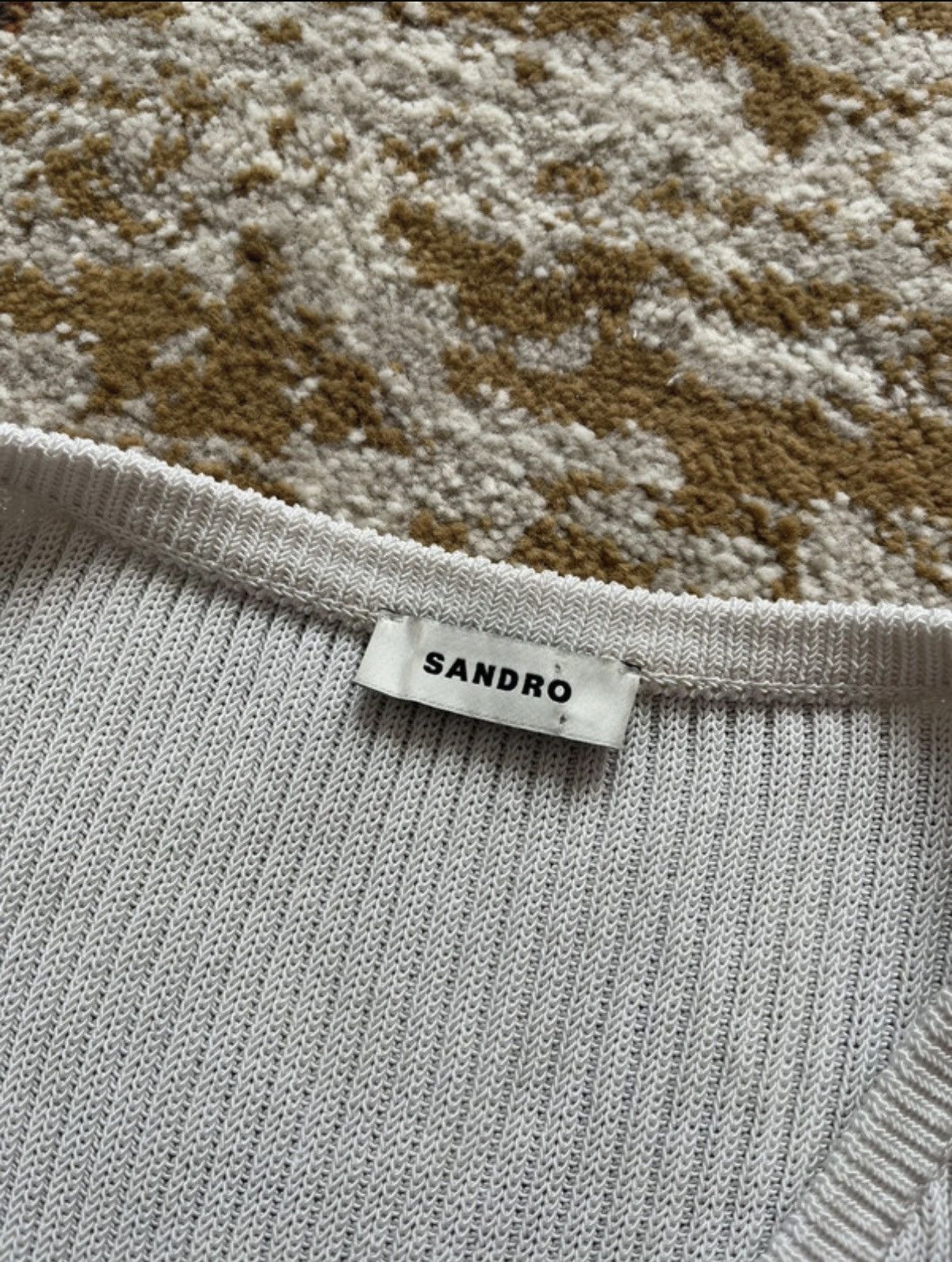 Sandro Sandro Paris tank top sleeveless luxury knitted Size US S / EU 44-46 / 1 - 4 Thumbnail
