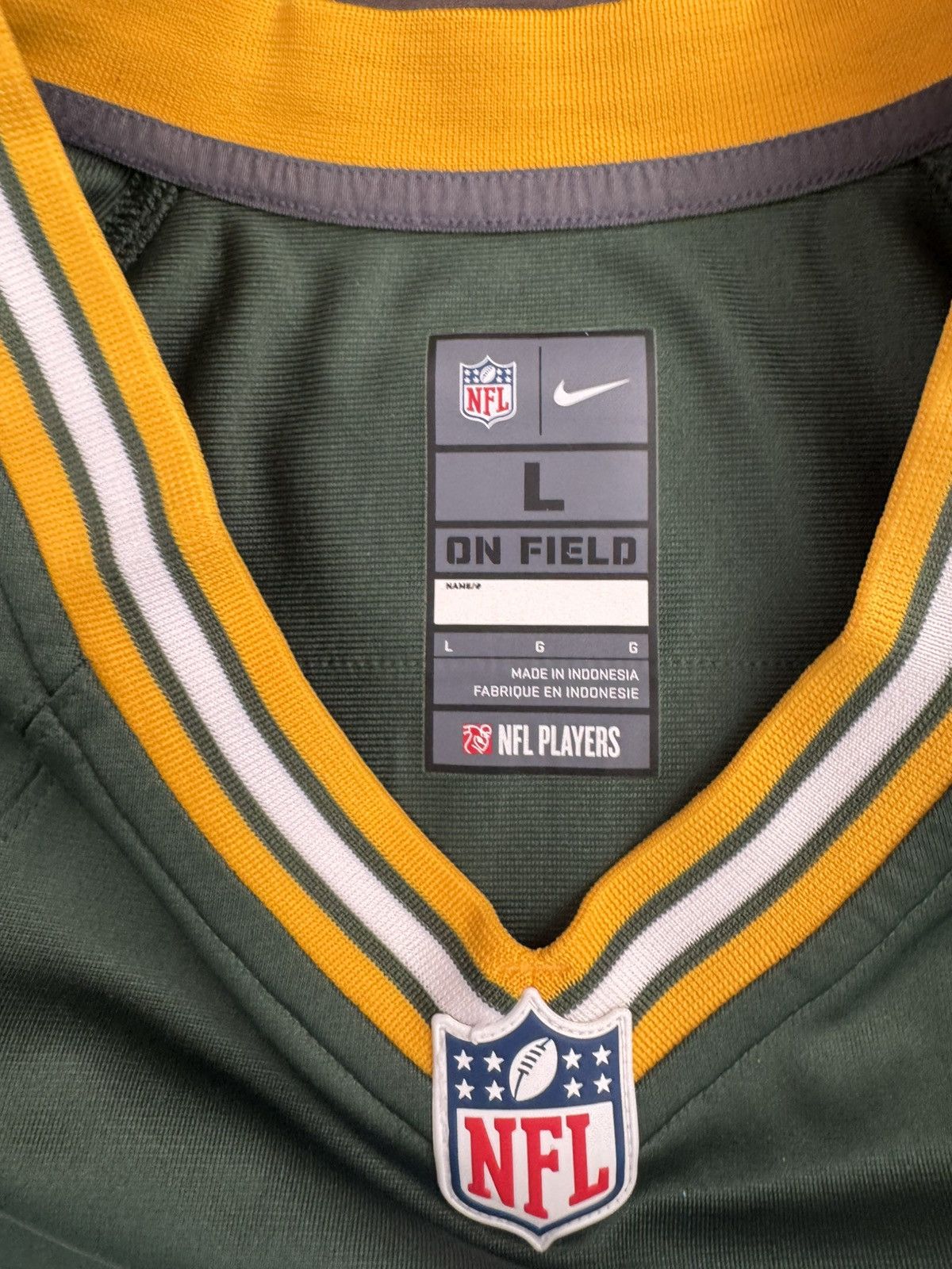 Nike Green Bay Packers Robert Tonyan #85 NFL On Field Game Jersey Size US L / EU 52-54 / 3 - 4 Thumbnail