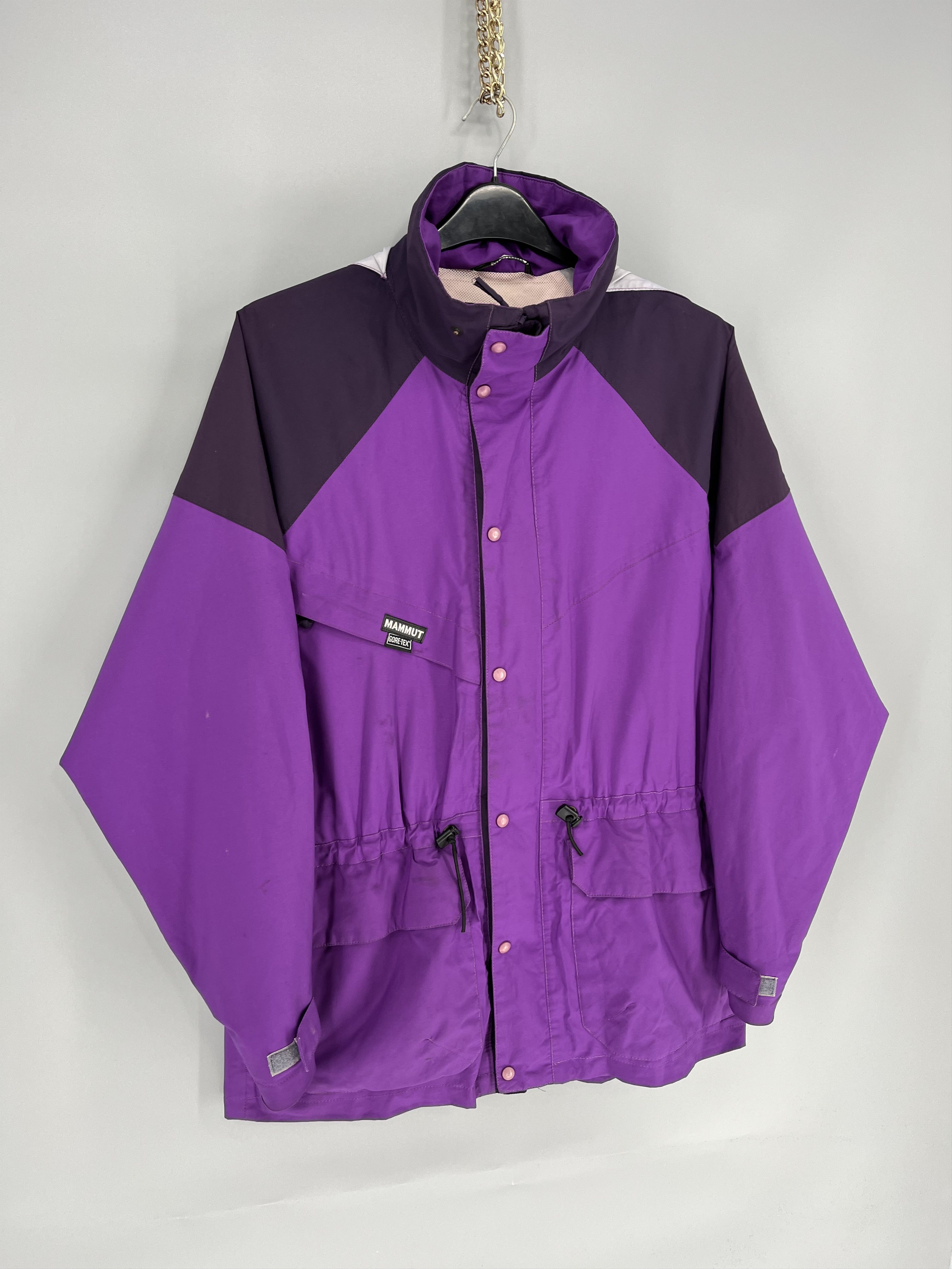 Mammut Vintage Mammut Dry Tech Gore Tex Ski Hooded Heavy Jacket Size US L / EU 52-54 / 3 - 2 Thumbnail
