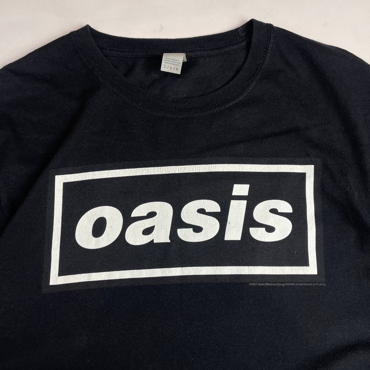 Vintage Vintage OASIS DEFINITELY Y2K ROCK BAND T-SHIRT MENS SIZE L Size US L / EU 52-54 / 3 - 6 Thumbnail