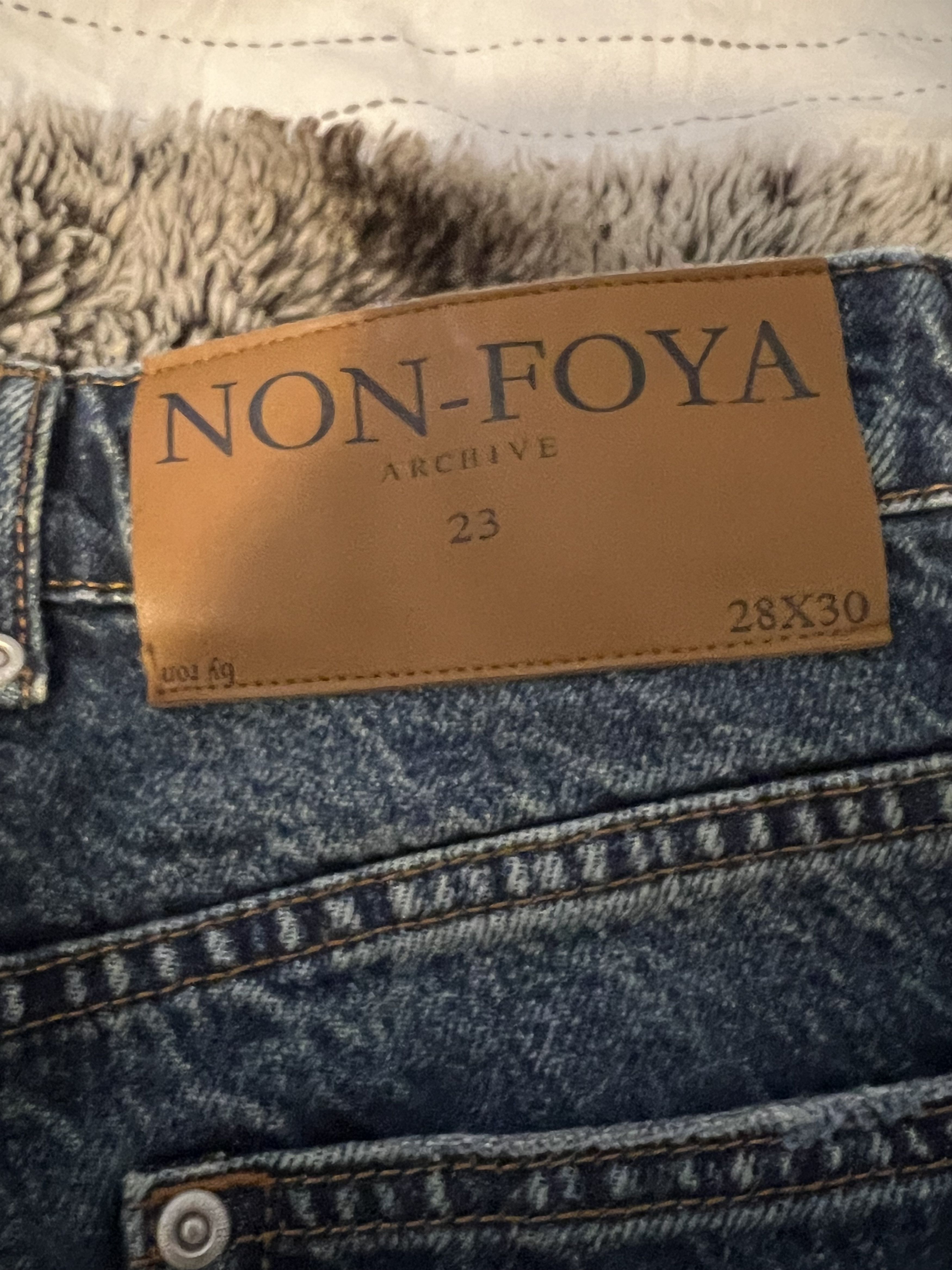 IONGAF non-foya archive denim Size US 28 / EU 44 - 3 Thumbnail
