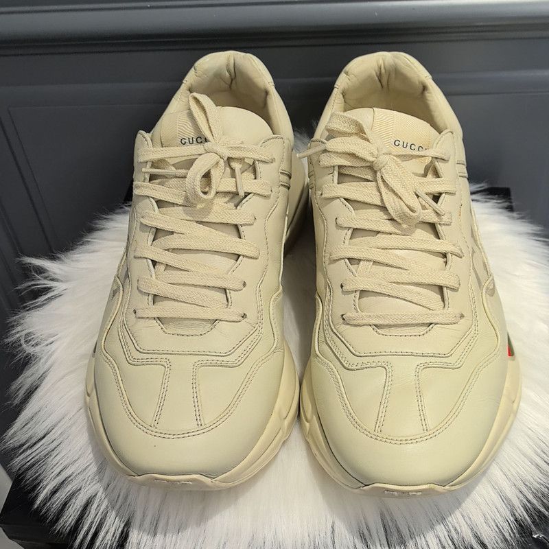 Gucci Gucci Rhyton Logo Low-Top Dad Shoes - Size US 8.5 / EU 41-42 - 2 Thumbnail