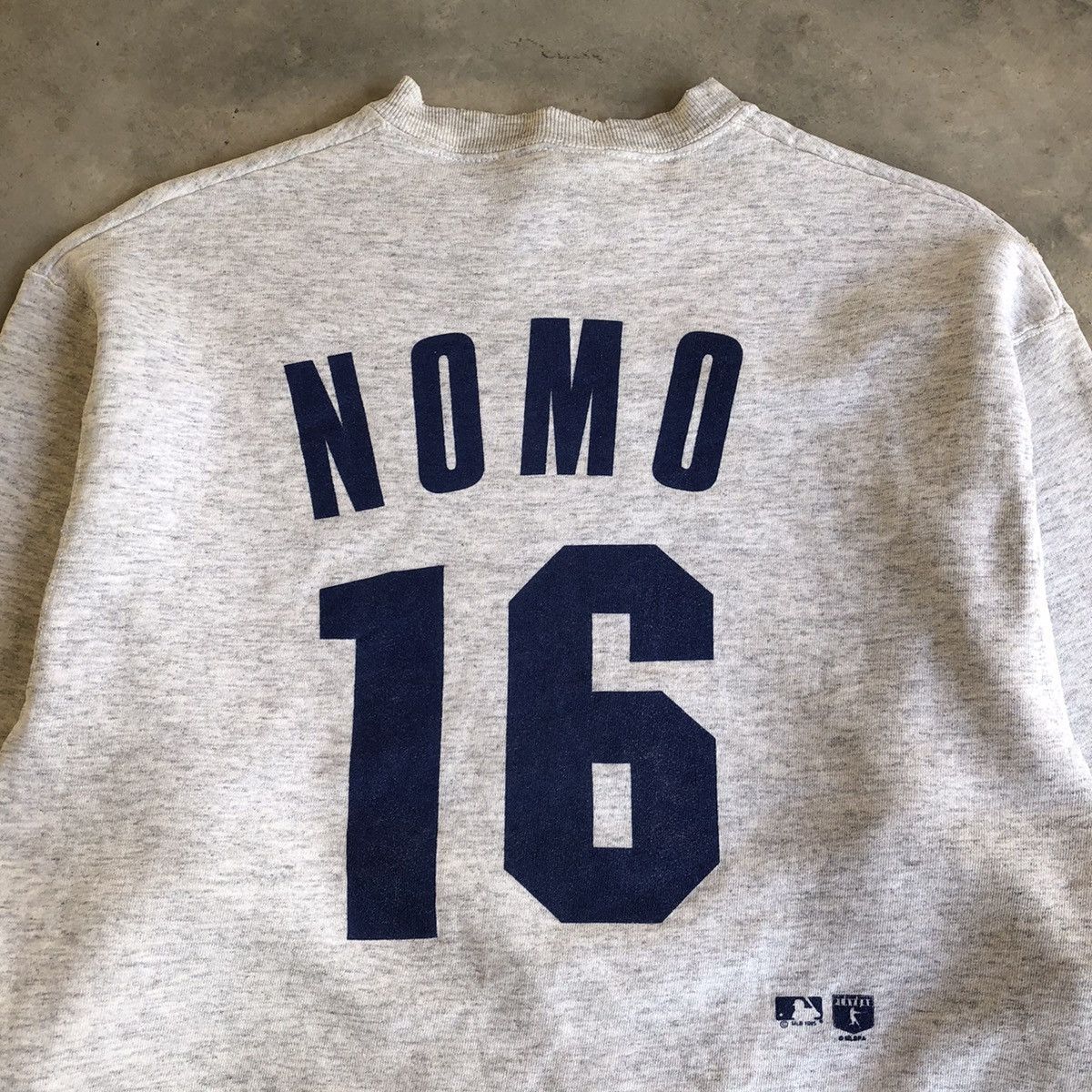 MLB DODGERS Mlb Team Nomo 16 Crewneck Sweatshirt Size US L / EU 52-54 / 3 - 5 Thumbnail