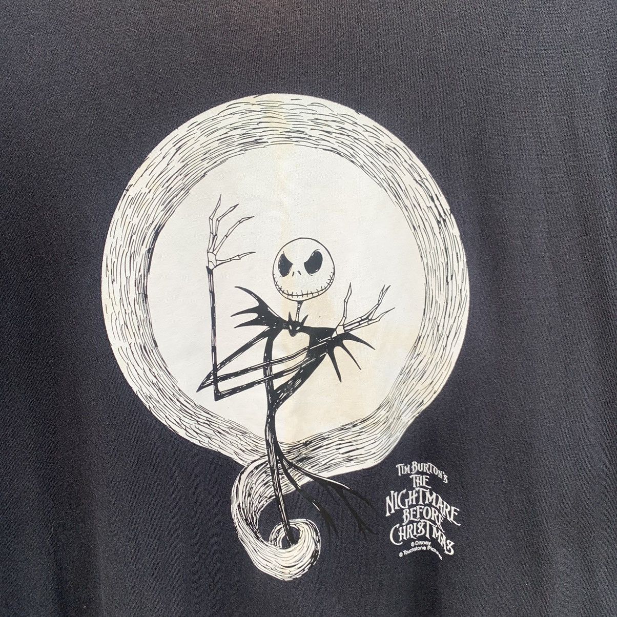 Disney Thrashed Faded Tim Burtons The Nightmare Before Christmas Te Size US XL / EU 56 / 4 - 3 Thumbnail