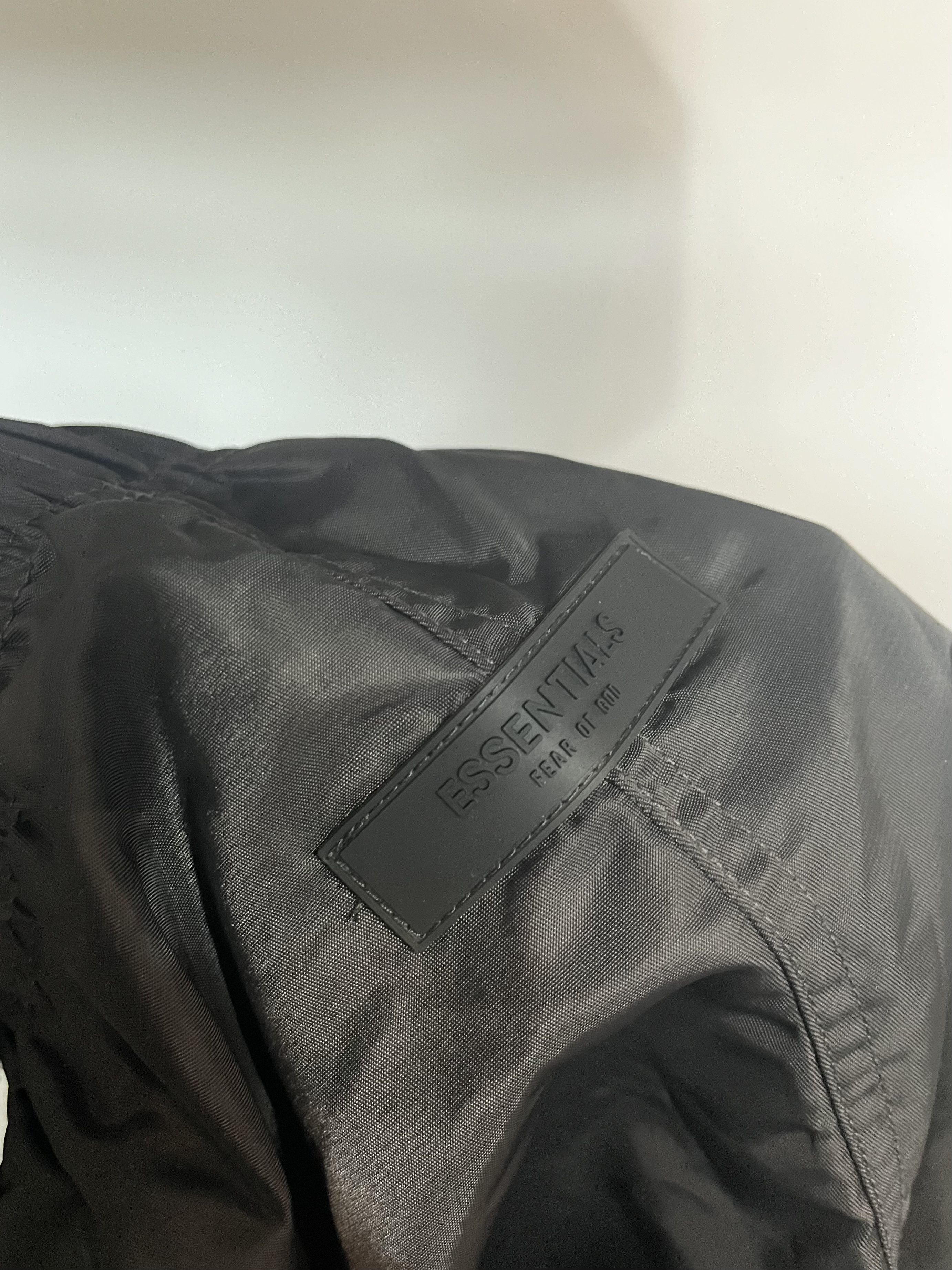 Fear of God FEAR OF GOD ESSENTIALS Gray Polyester Drawstring Shorts Size US 34 / EU 50 - 3 Thumbnail