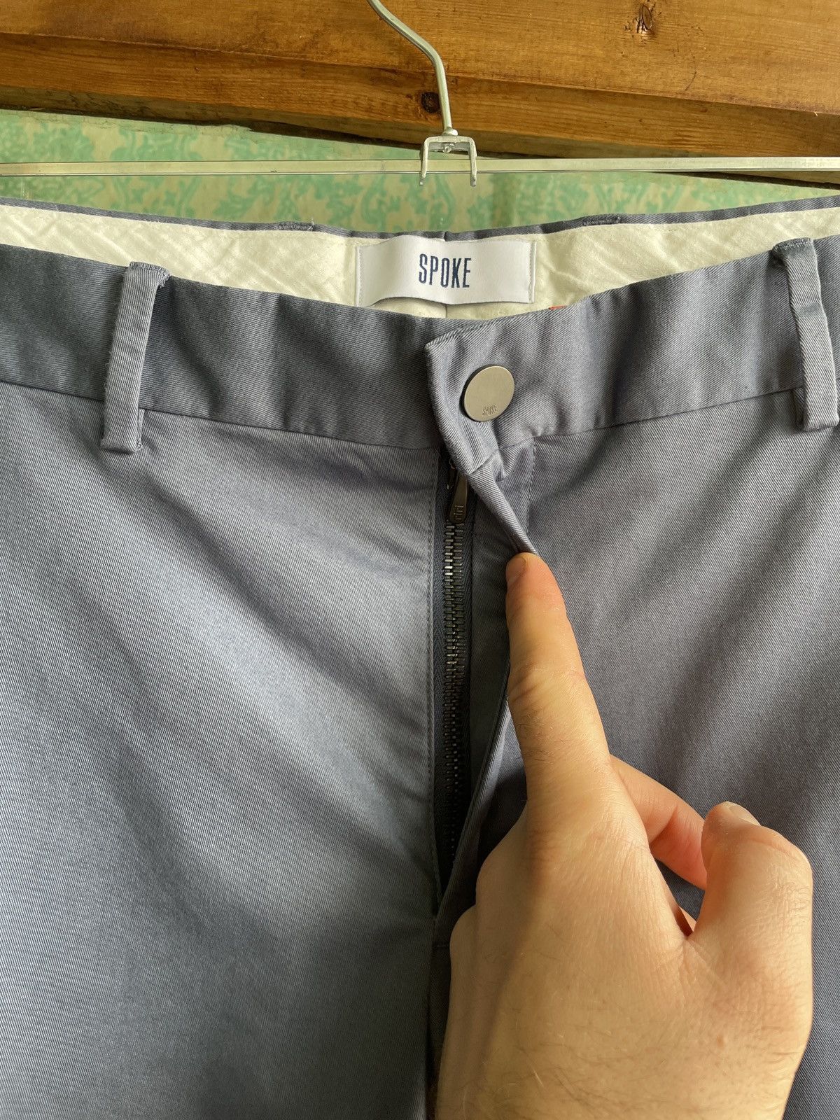 SPOKE Spoje Sharps Smart Italian cotton chinos Size US 32 / EU 48 - 5 Thumbnail