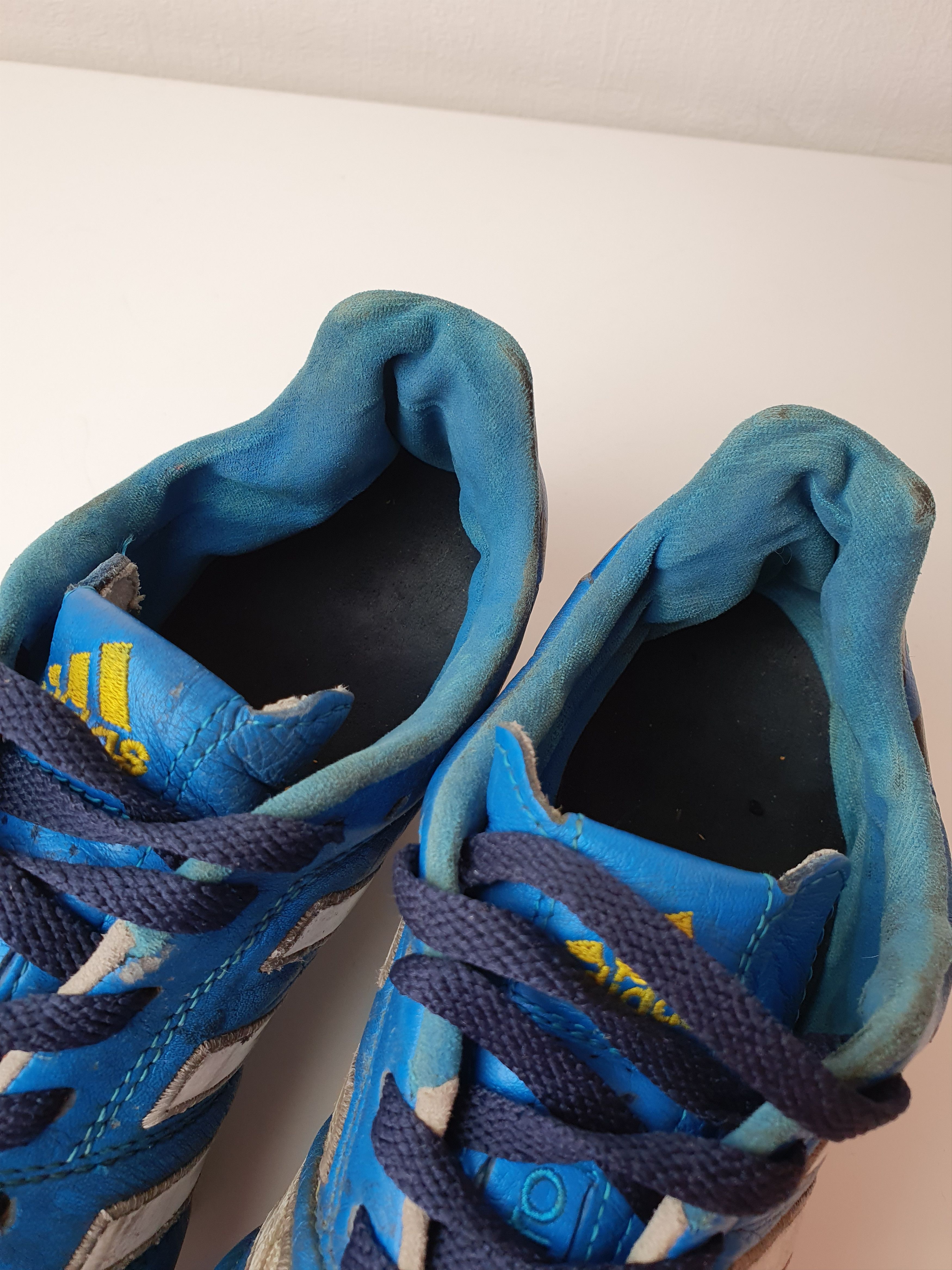 Adidas Vinatge Football Caps Adidas Adipure 11 Pro Blue Soccer Size US 8.5 / EU 41-42 - 17 Thumbnail