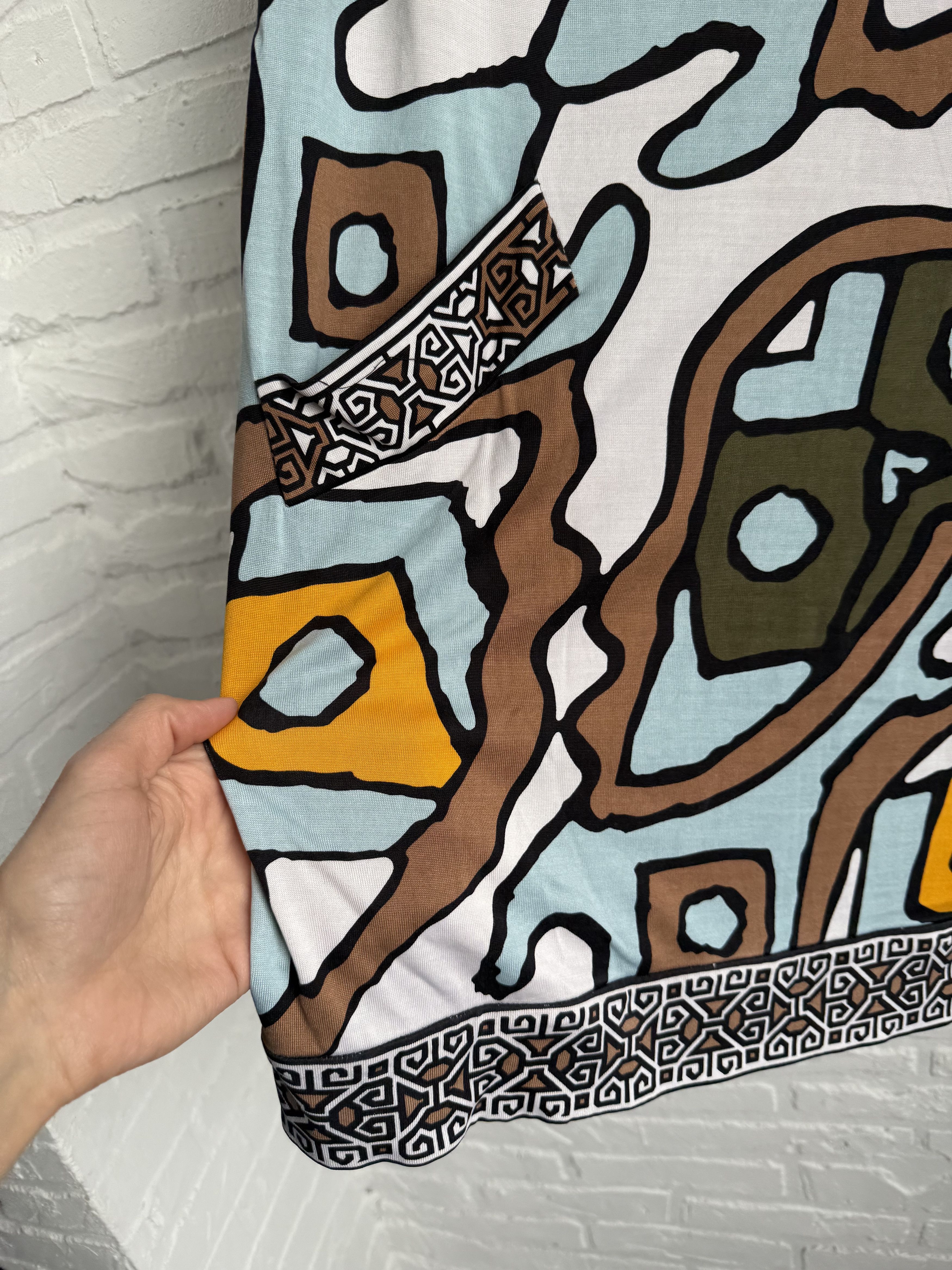 Diane von Furstenberg Diane Von Furstenberg DVF Silk printed tunic mini dress Size S / US 4 / IT 40 - 6 Thumbnail