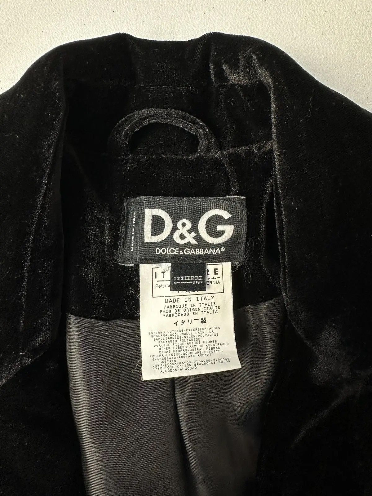 Dolce & Gabbana Dolce & Gabbana Corduroy Short Blazer Jacket Size S / US 4 / IT 40 - 8 Thumbnail