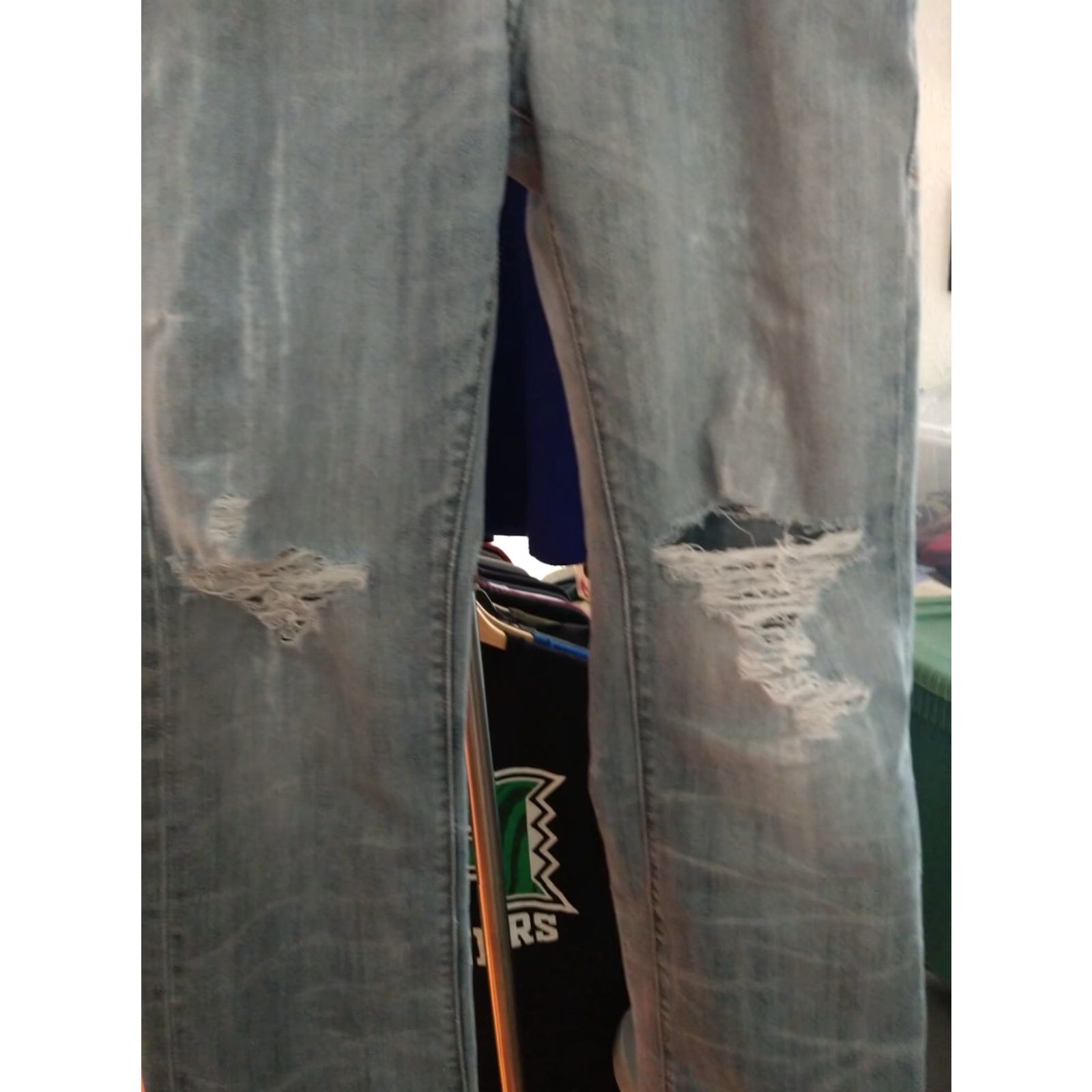 Vintage VINTAGE Rock & Republic Jeans Ladies Denim Jeans Junior Size 16 Blue Bootcut Womens Girls (adjust to include appropriate) Size 38" / US 16 / IT 52 - 2 Thumbnail