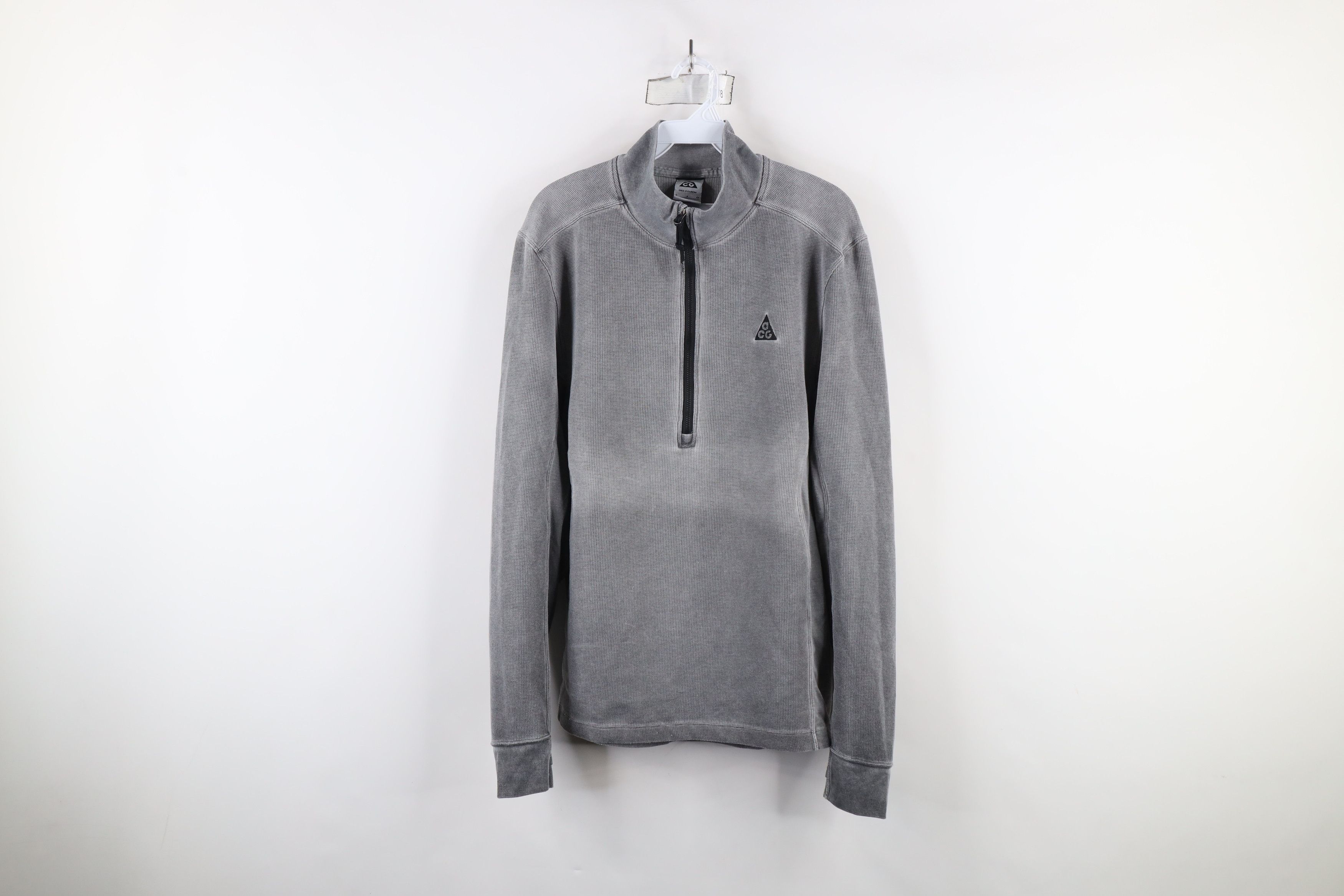 Nike Nike ACG ADV Steeple Rock Thermal Knit Half Zip Pullover Top Size US S / EU 44-46 / 1 - 1 Thumbnail