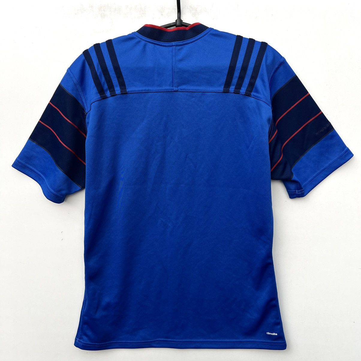 Adidas France 2015-2016 Home Rugby Jersey Shirt Size US L / EU 52-54 / 3 - 9 Thumbnail
