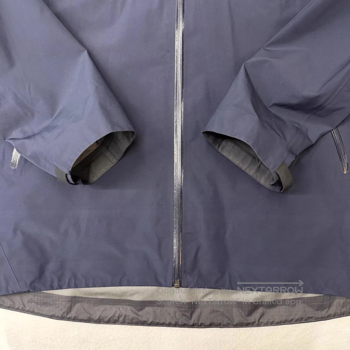 Arc'teryx Blue Hooded Rain Jacket with Zip Pockets. Size US XXL / EU 58 / 5 - 4 Thumbnail
