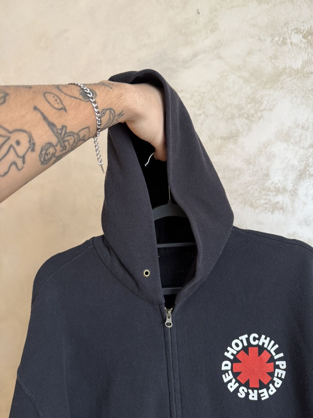 Band Tees Vintage Red Hot Chilli Peppers Band Rock Full Zip Hoodie Size US XL / EU 56 / 4 - 11 Thumbnail