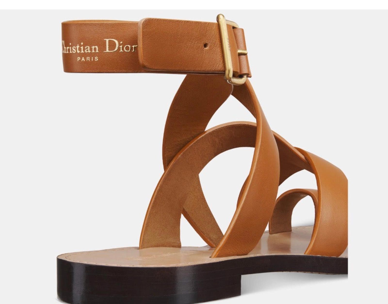 Dior Dior Dioriviera Sun Sandals Size US 4 / IT 34 - 3 Thumbnail
