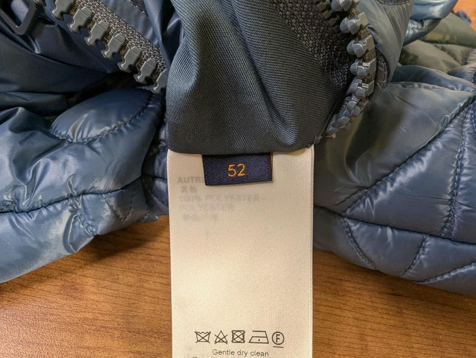 Louis Vuitton Louis Vuitton LVSE Flower Quilted Hoodie Jacket in Blue Size US L / EU 52-54 / 3 - 8 Thumbnail