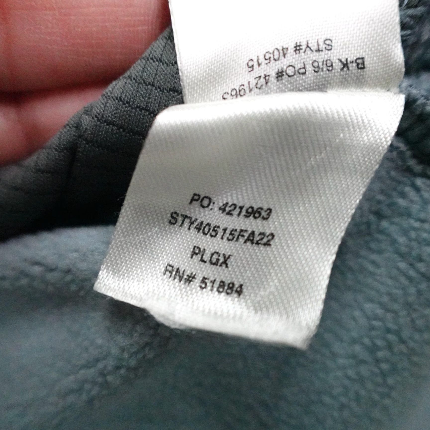 Patagonia Patagonia Jacket Womens XS Blue R1 Daily Brushed Fleece Full Zip Up Lightweight Size XS / US 0-2 / IT 36-38 - 6 Thumbnail
