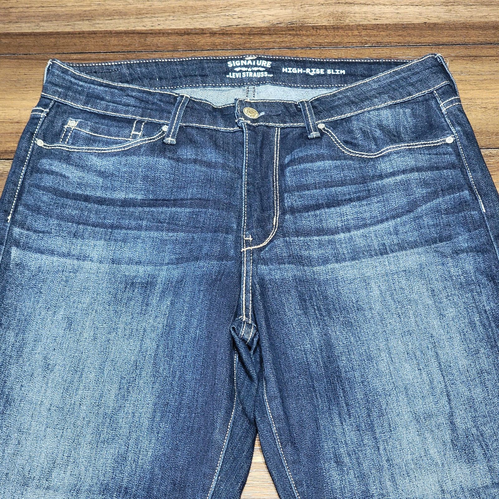 Levi's Signature Levi Strauss High-Rise Slim Jeans - 32W X 29.5L Size 32" / US 10 / IT 46 - 2 Thumbnail