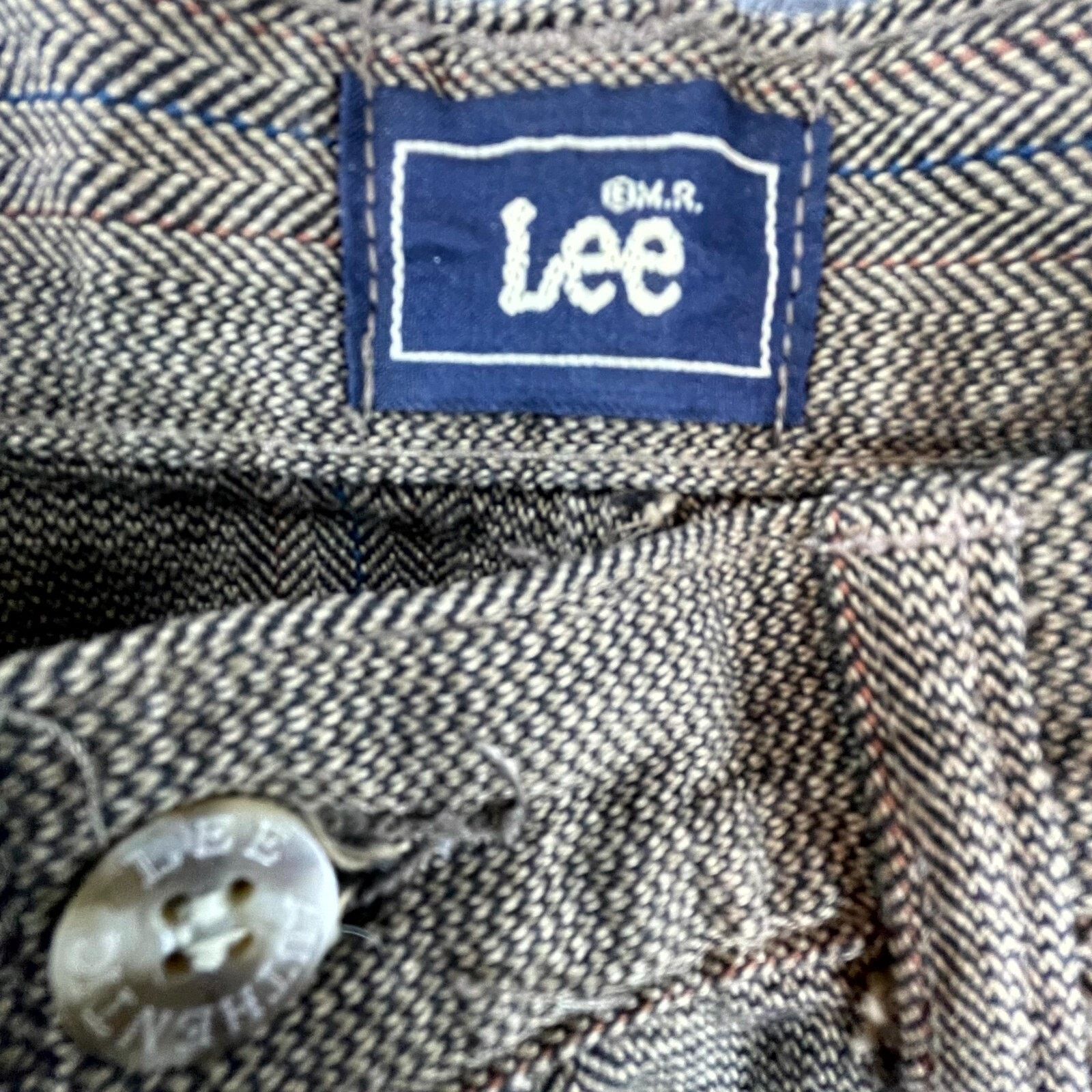 Lee Vintage Lee Pants Womens 8P Tweed Academia Career Office Size 30" / US 8 / IT 44 - 8 Thumbnail