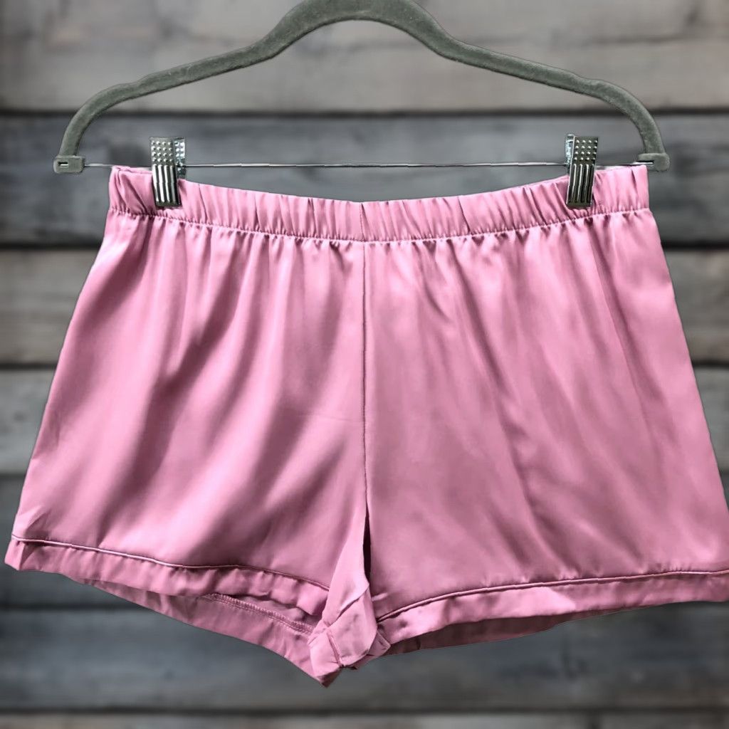 Juicy Couture Juicy Couture Satin Lounge Shorts Women S Pink Beaded Pajama Short Satin Lounge Shorts Womens S Pink Beaded Juicy Couture Pajama Short Beaded Logo Size 28" / US 6 / IT 42 - 1 Thumbnail