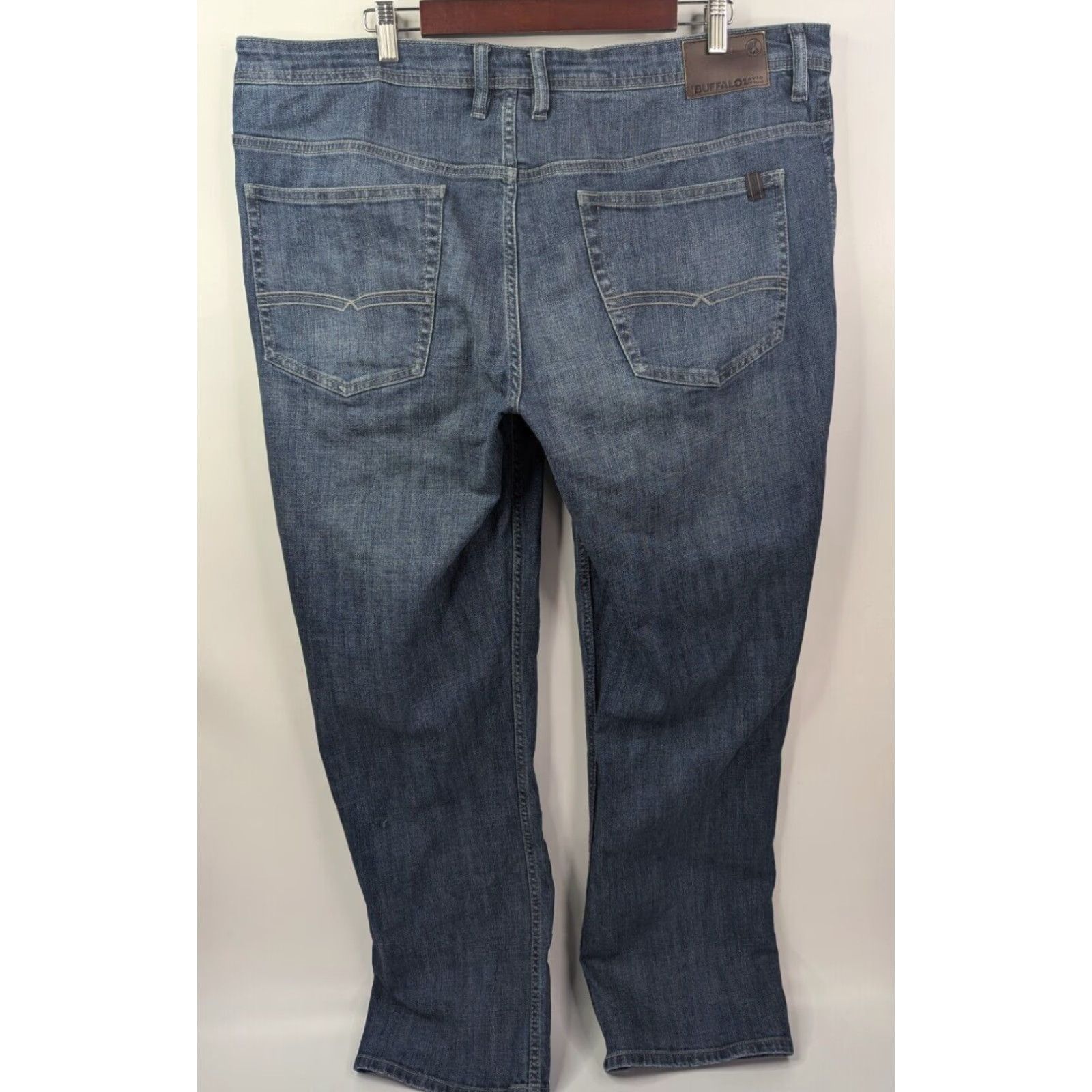 Buffalo David Bitton Buffalo David Bitton Jeans Buffalo David Bitton Jeans Jackson-X Men's 40x32 Straight Jeans Stretch Color: Blue Size US 43 - 2 Thumbnail