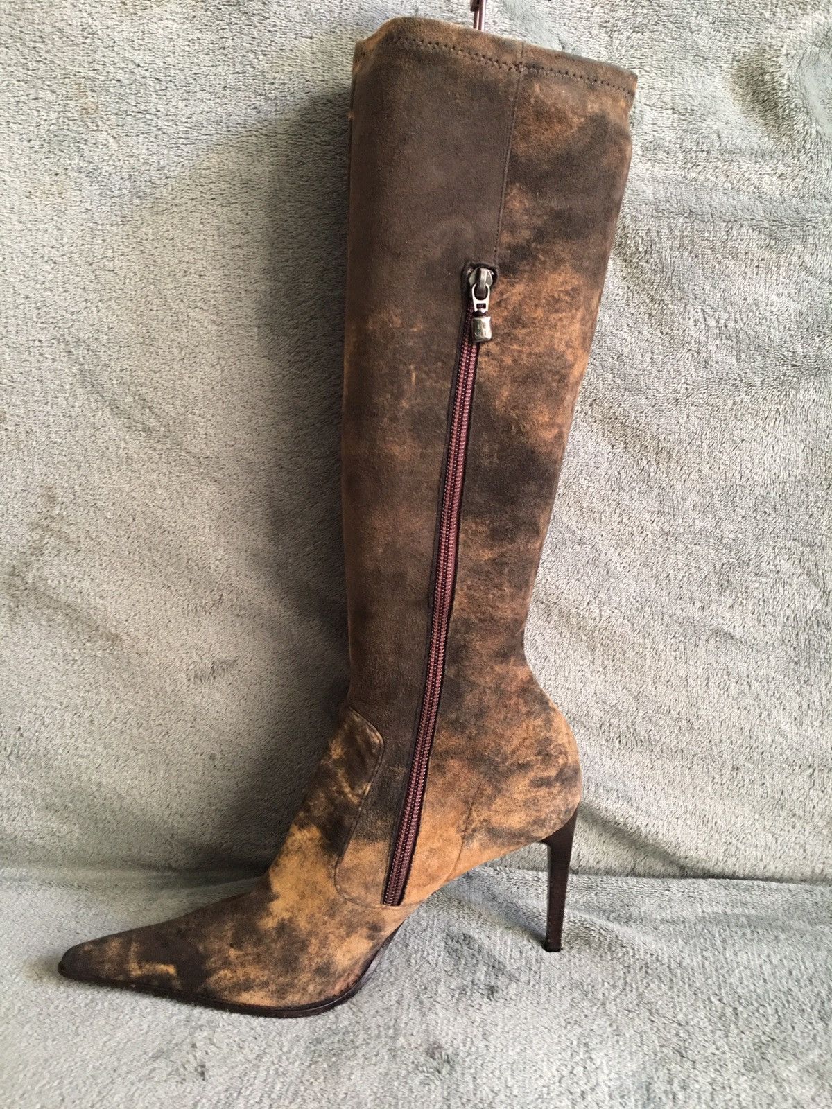 Le Silla Le Silla Leather Cognac Designer Boots EU 37.5 Size US 7.5 / IT 37.5 - 6 Thumbnail