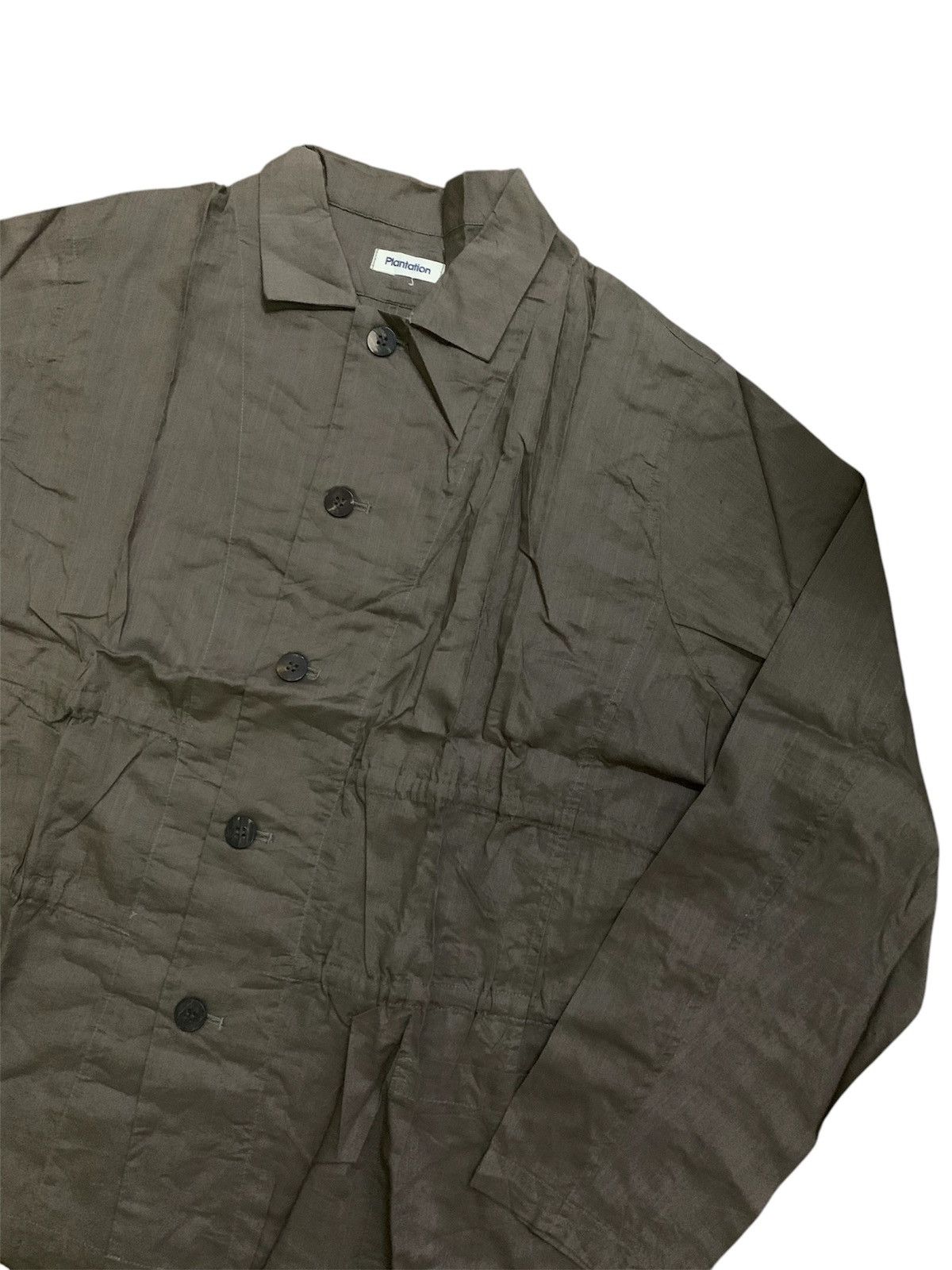 Issey Miyake 💥Vtg Issey Miyake Plantation Button Shirt Size L / US 10 / IT 46 - 5 Thumbnail