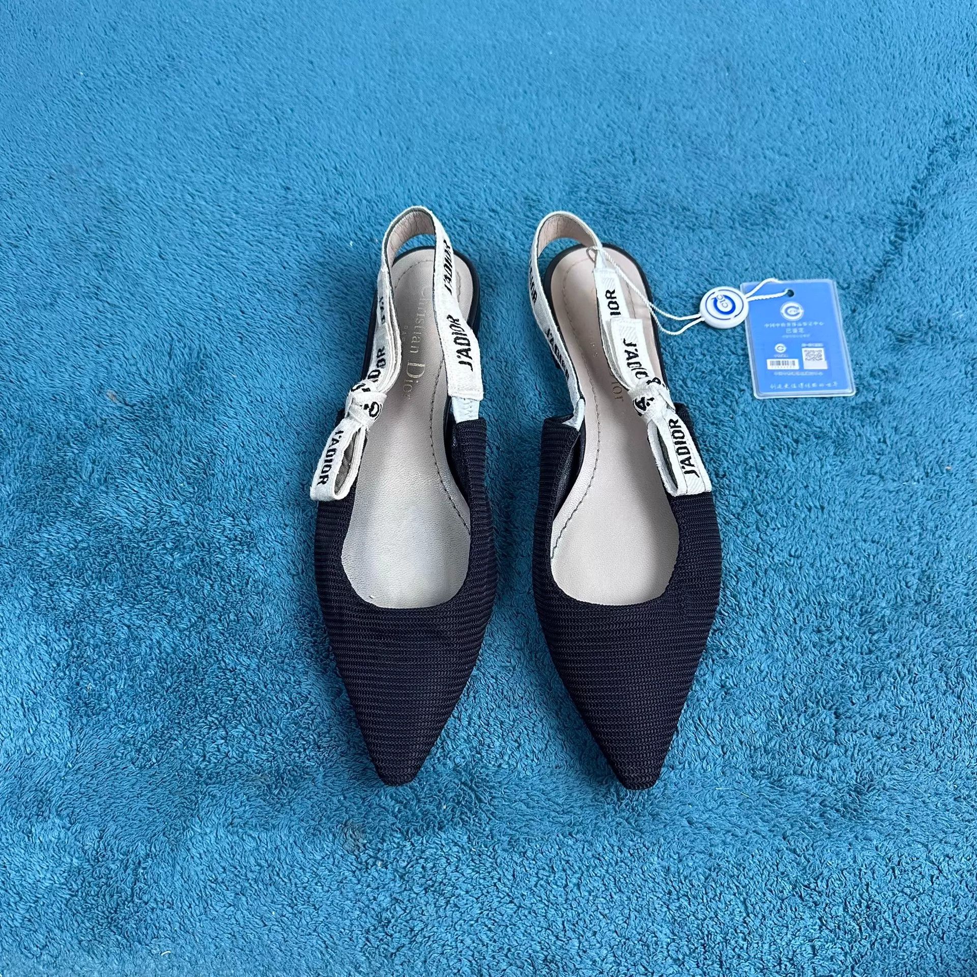 Dior Dior ballet flats black 35.5 EU mint Size US 5 / IT 35 - 1 Thumbnail