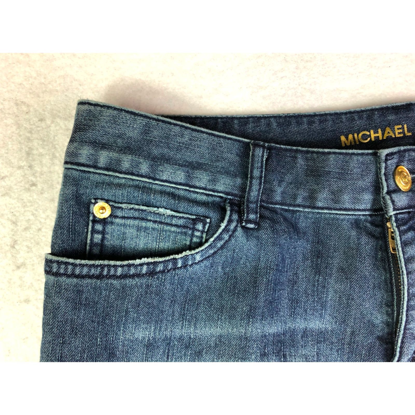 Michael Kors Michael Kors Bootcut Jeans Womens Size 6 30x29 Measured Blue Size 28" / US 6 / IT 42 - 3 Thumbnail